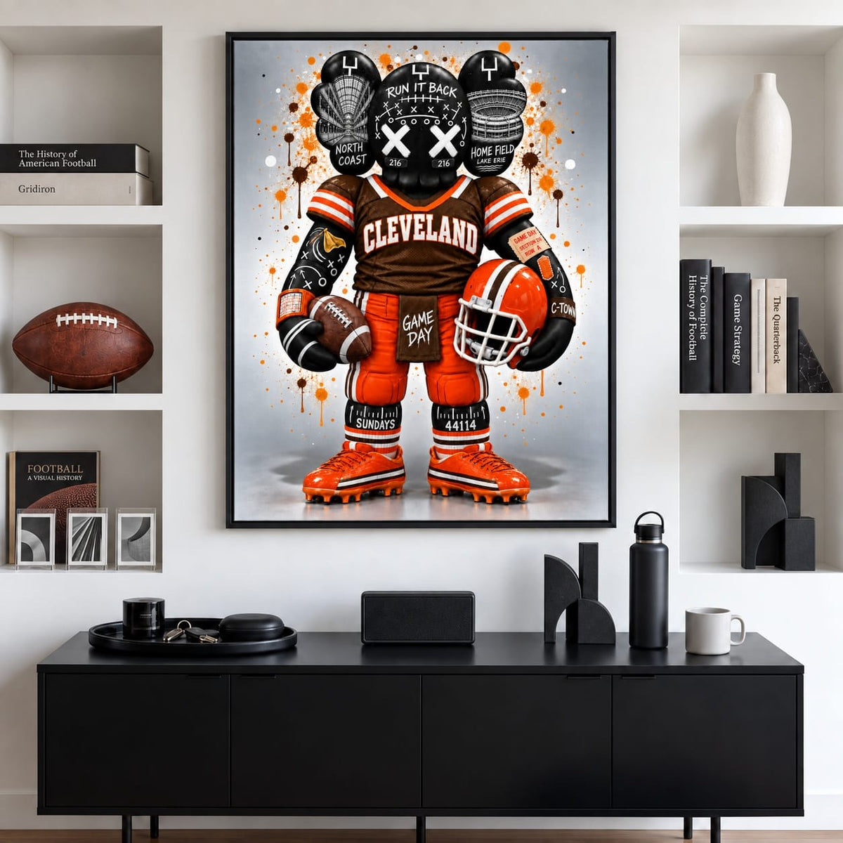KAWS Style x Cleveland Football