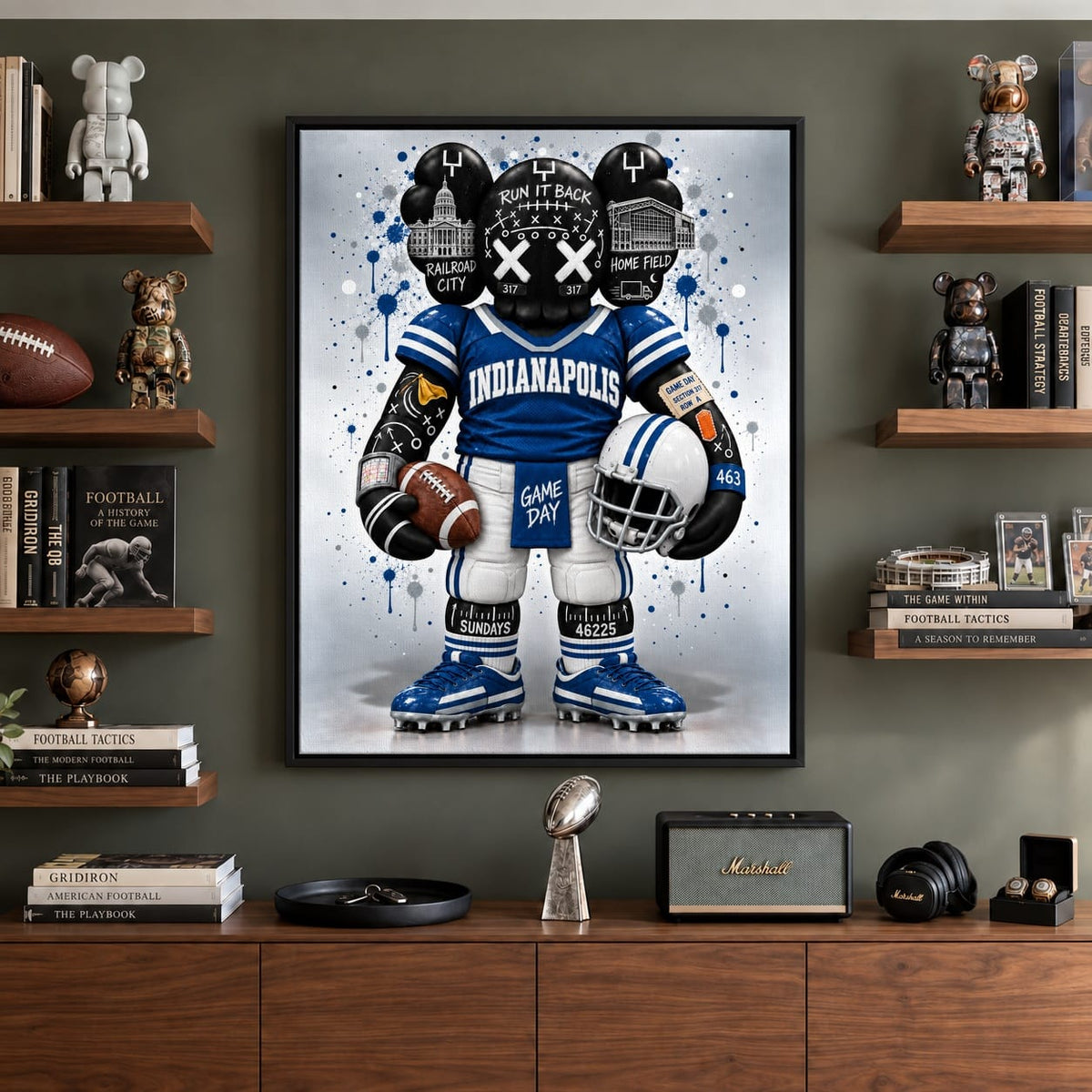 KAWS Style x Indianapolis Football