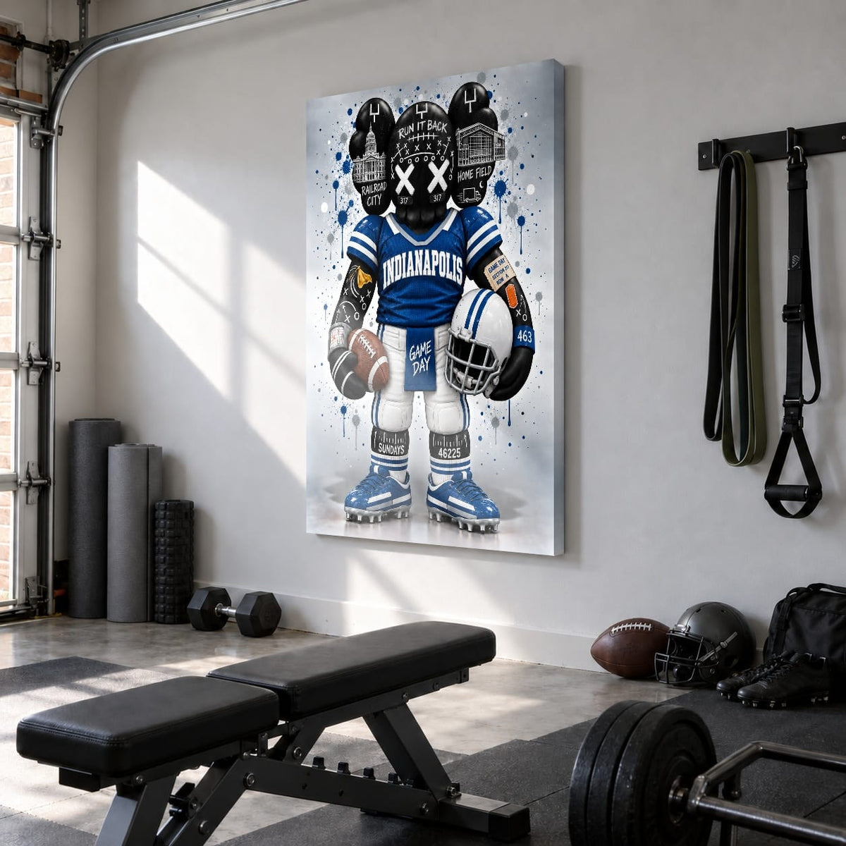 KAWS Style x Indianapolis Football