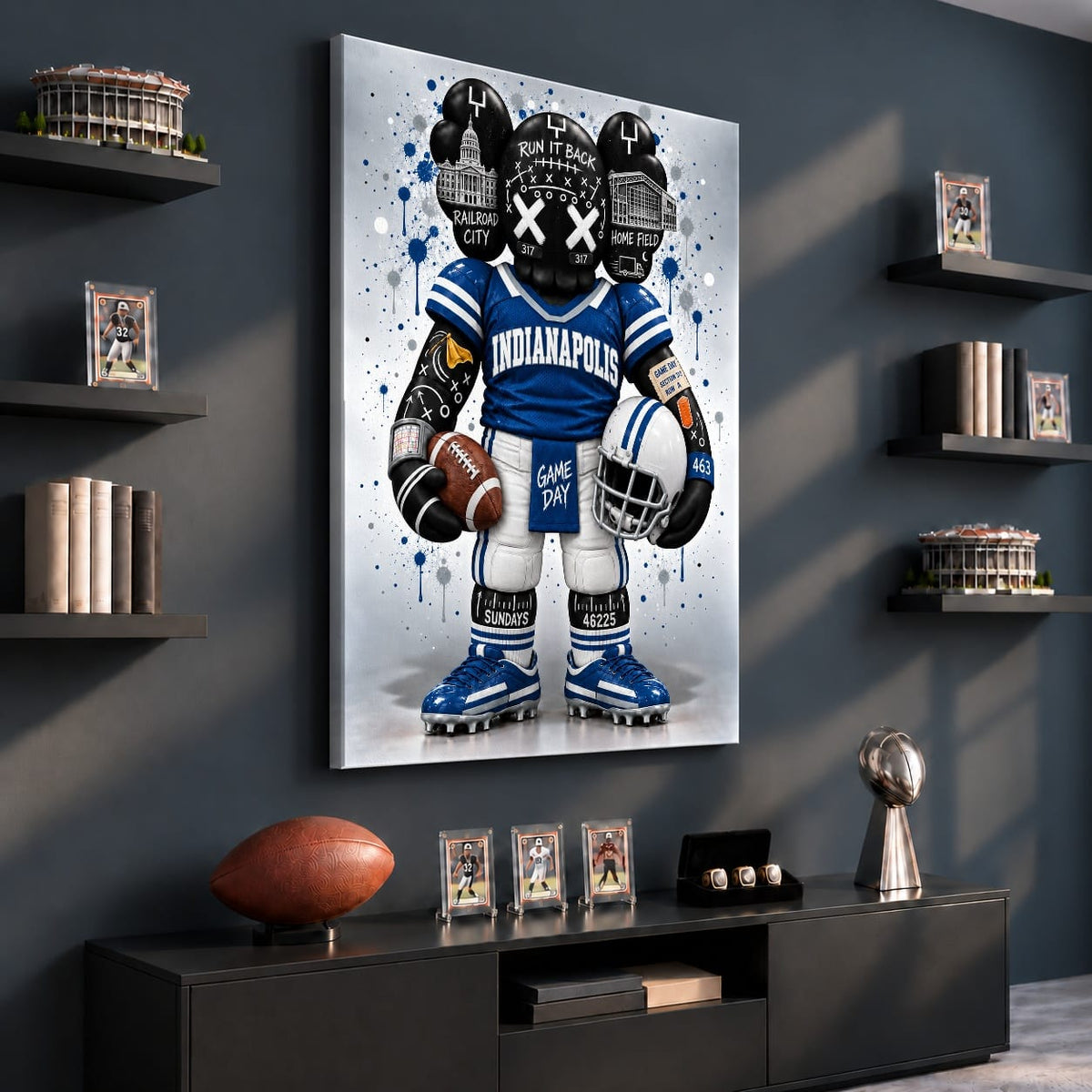 KAWS Style x Indianapolis Football