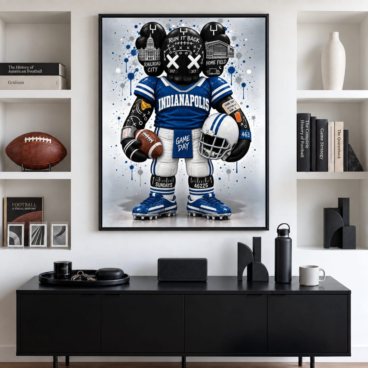 KAWS Style x Indianapolis Football