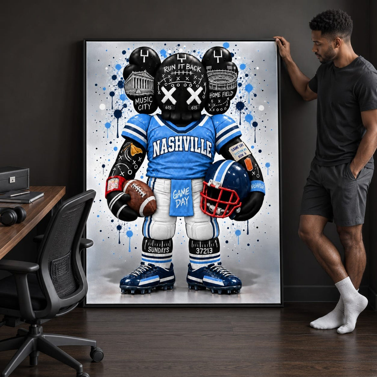 KAWS Style x Nashville Football