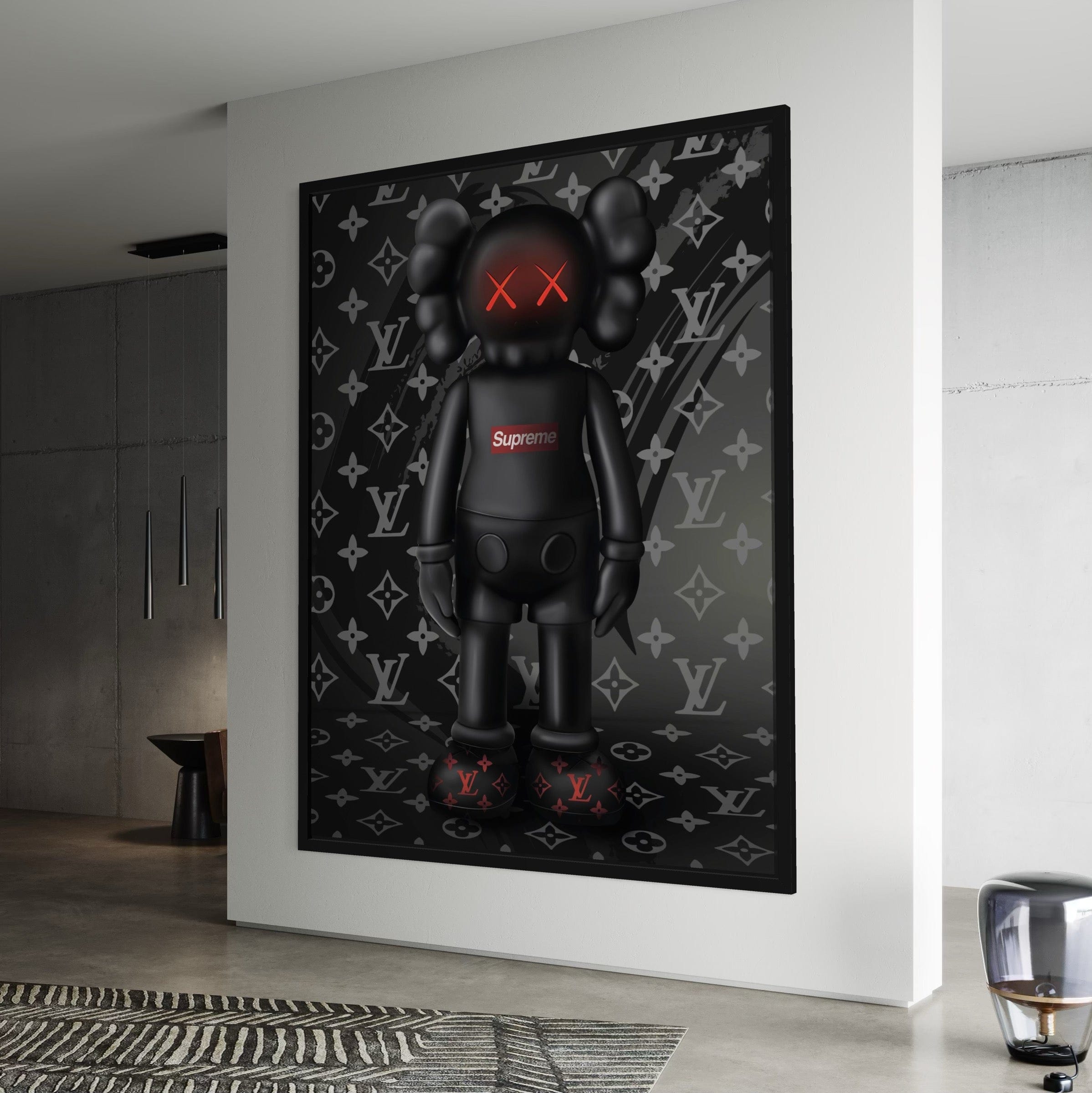 Kaws LV Canvas