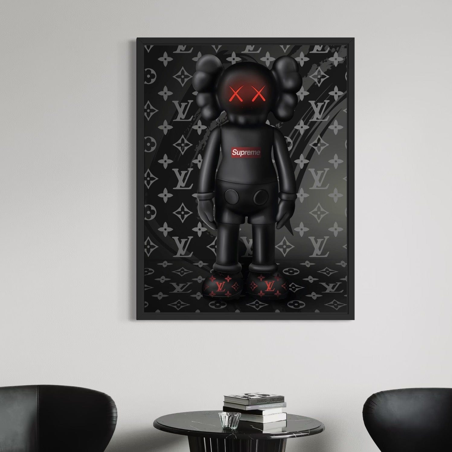 Kaws LV Canvas