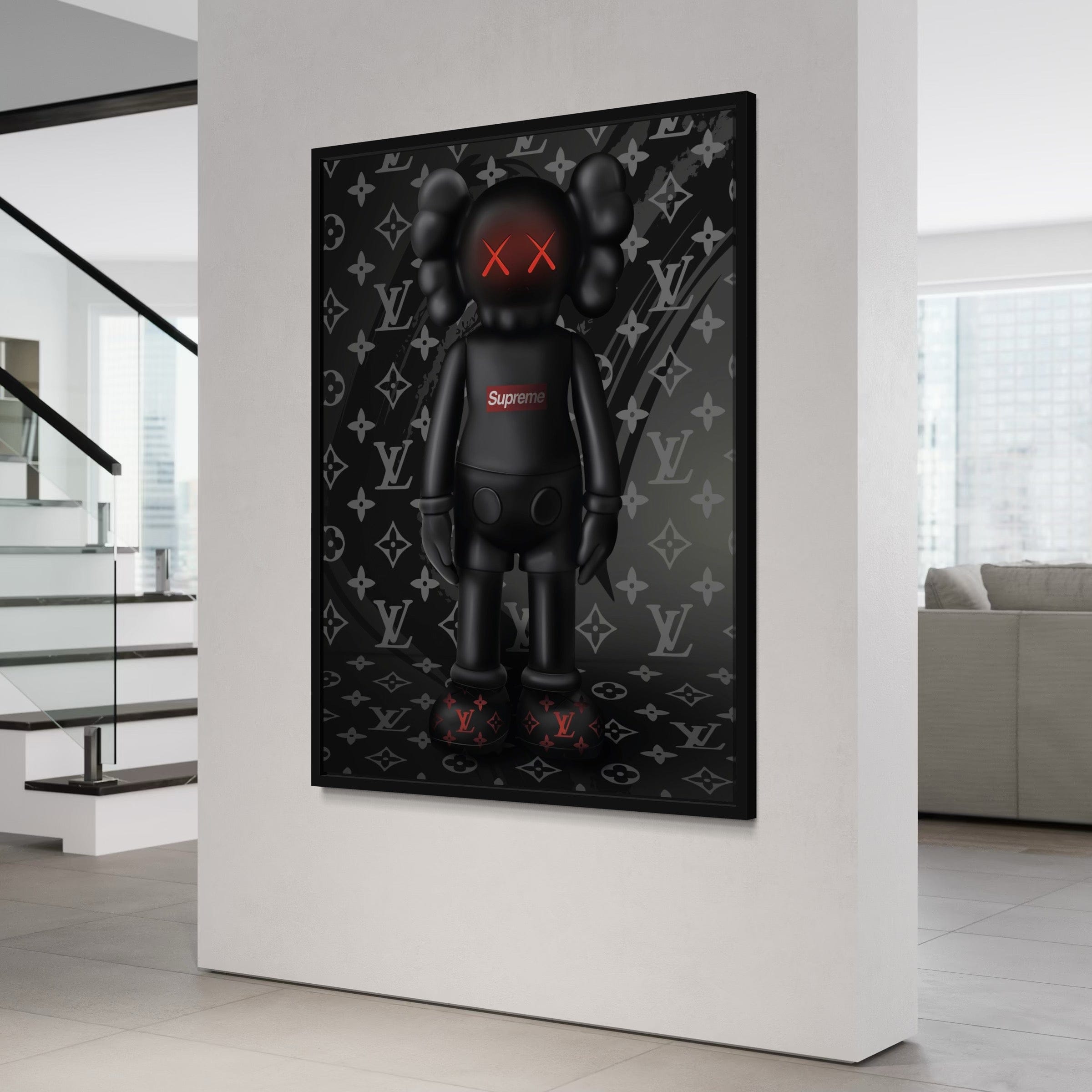 Kaws LV Canvas