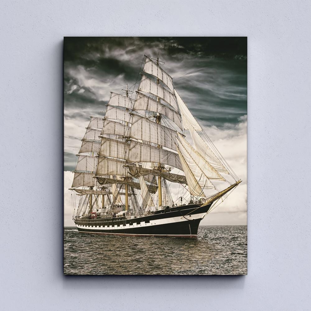 Segelschiff-Leinwand