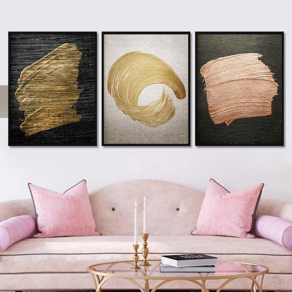 Abstract Framed Canvas Wall Art Print Page 3