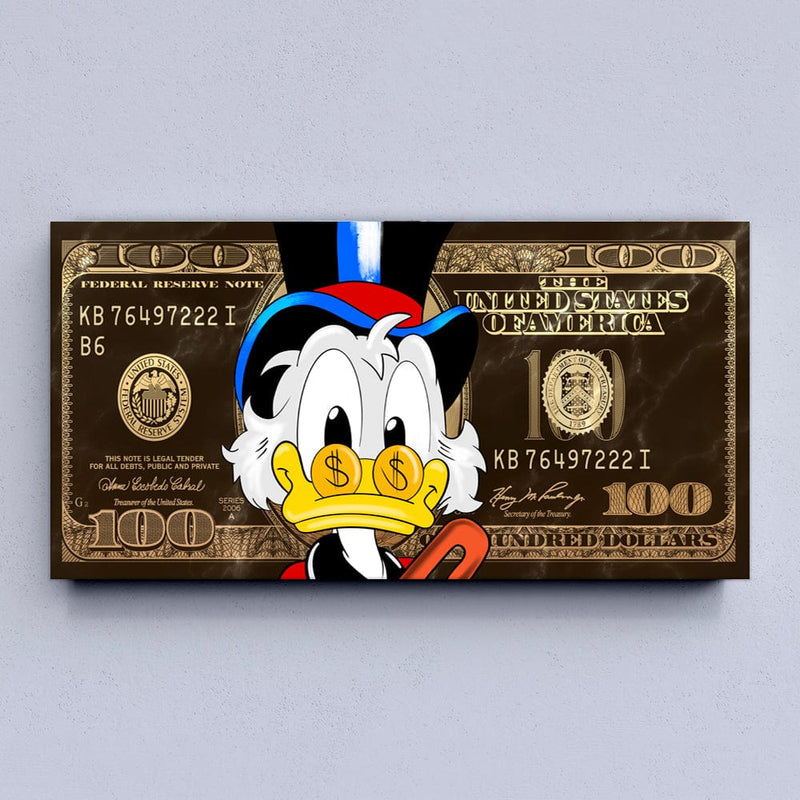 100$ Gold Scrooge