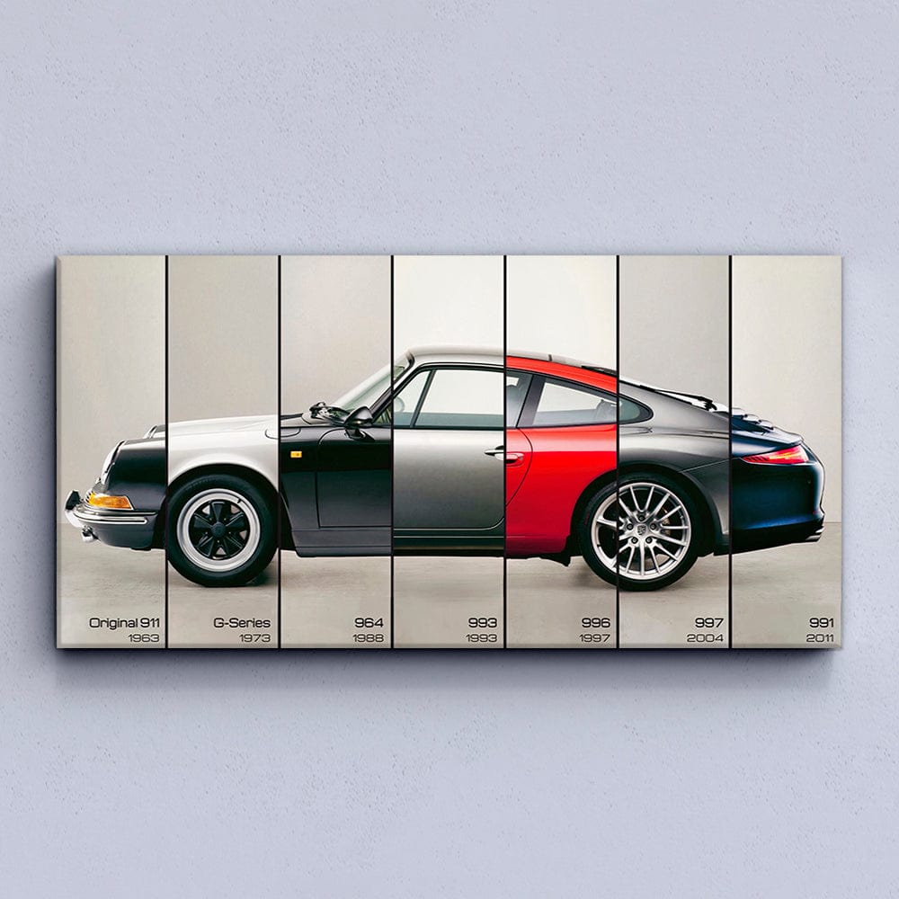 Evolution Porsche Canvas