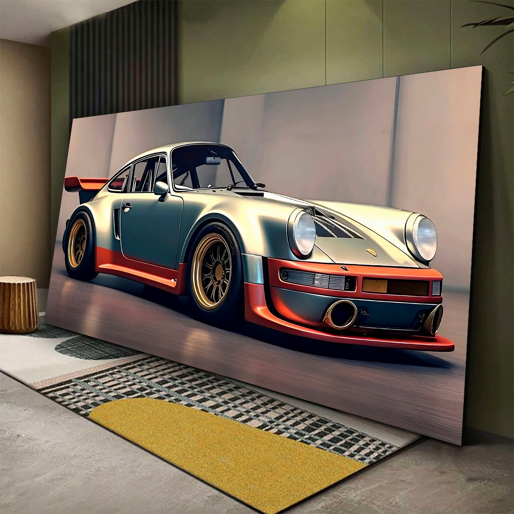 Porsche Metallic Maveric Canvas Print