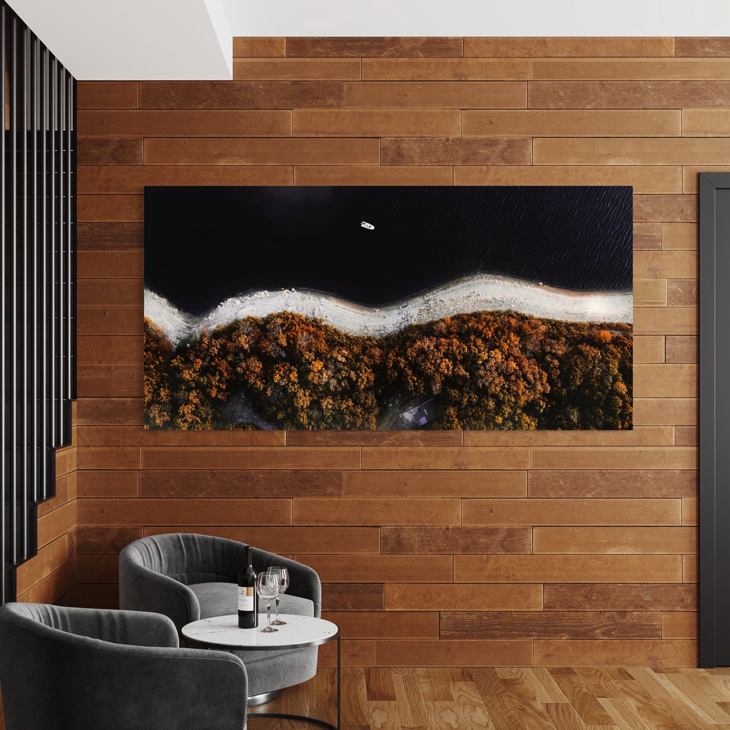 Autumnal Waterscape Canvas Print