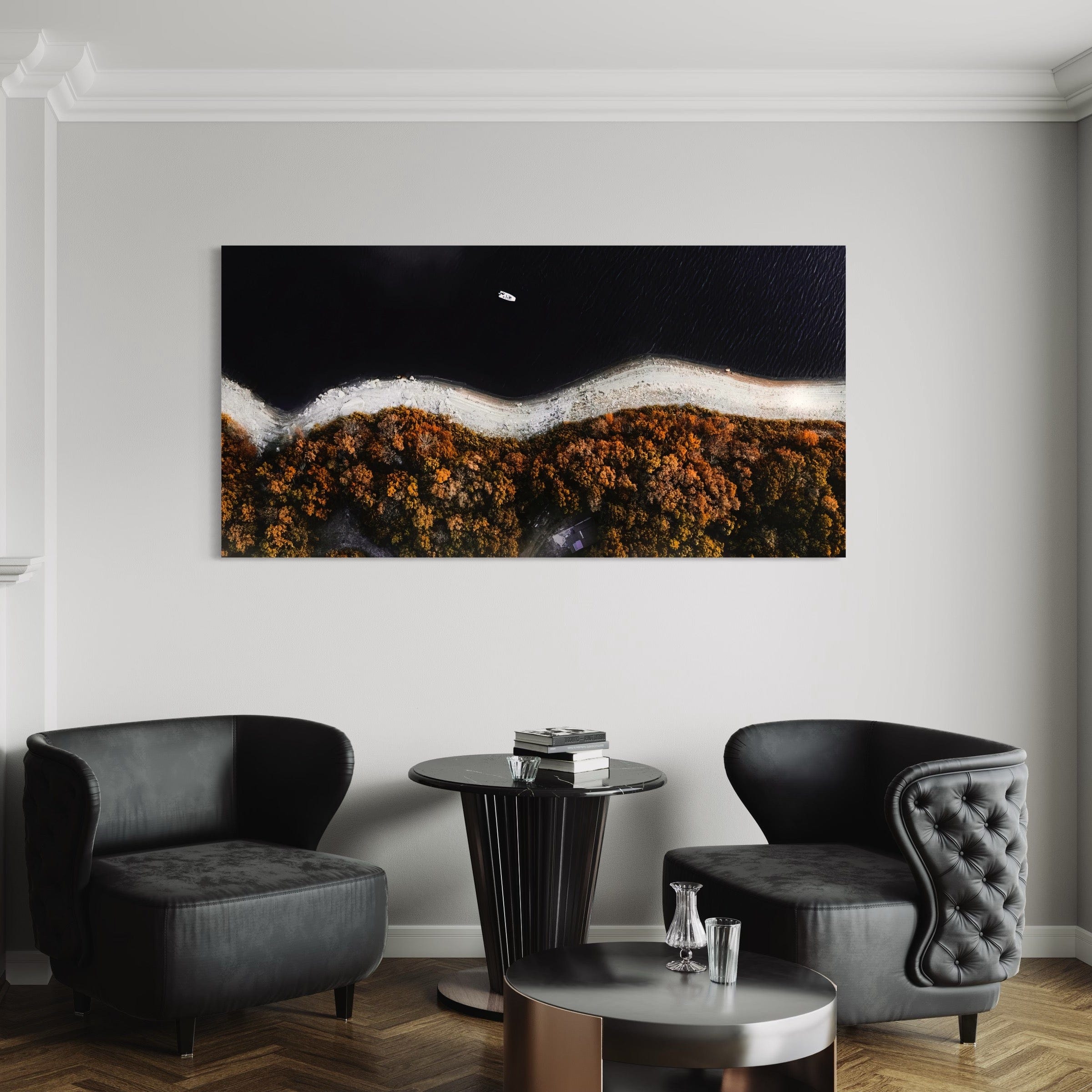 Autumnal Waterscape Canvas Print