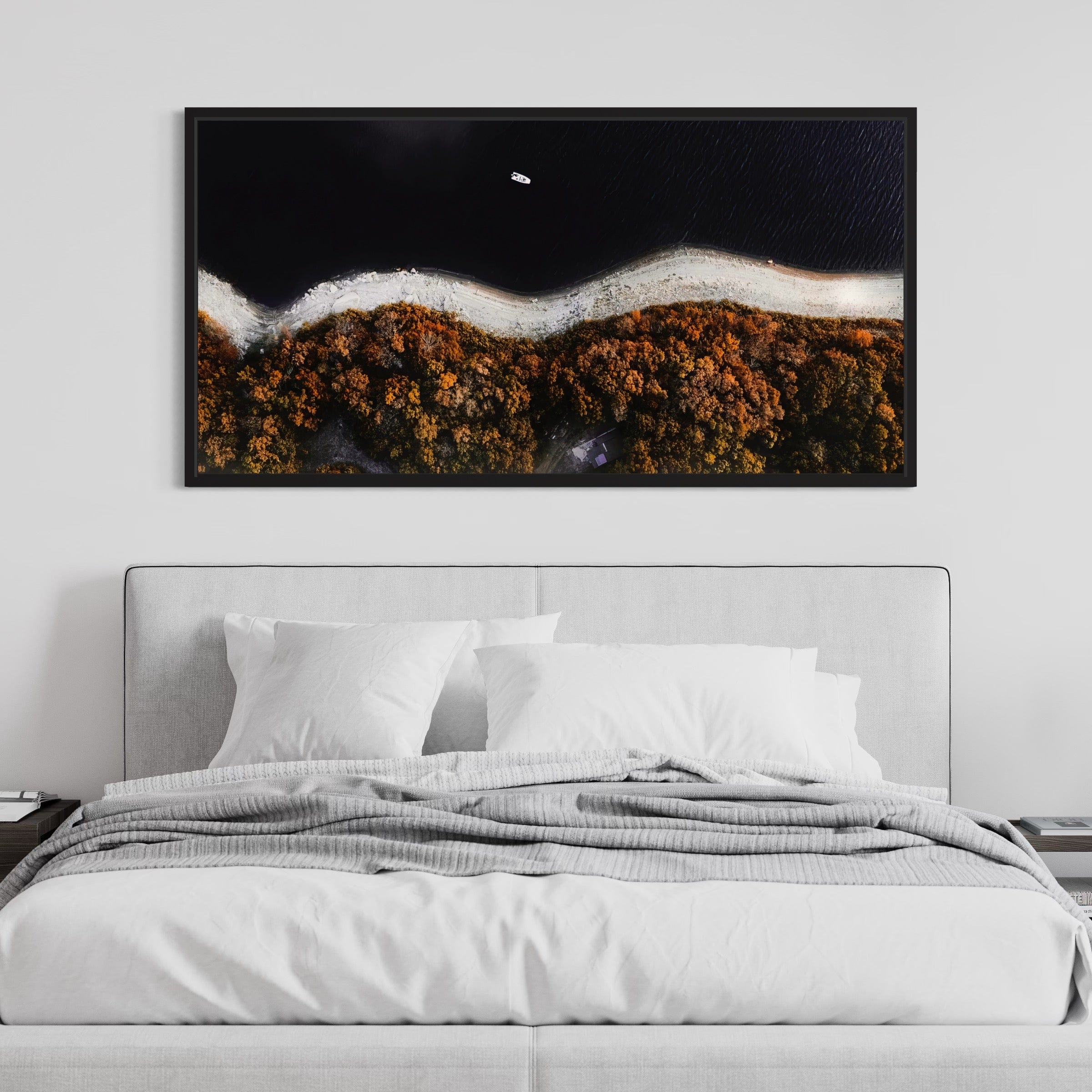 Autumnal Waterscape Canvas Print