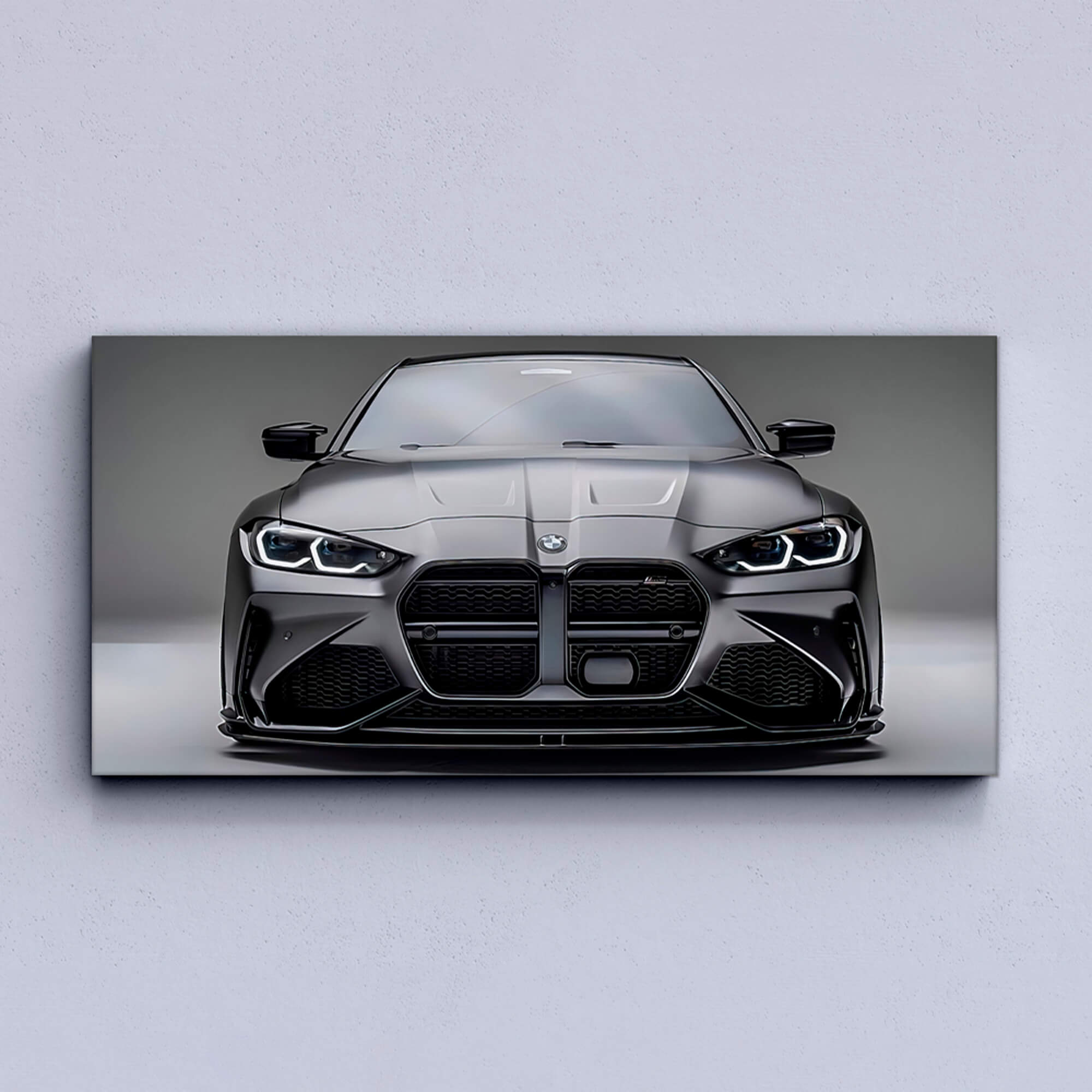 BMW Graphite Gaze Canvas Print