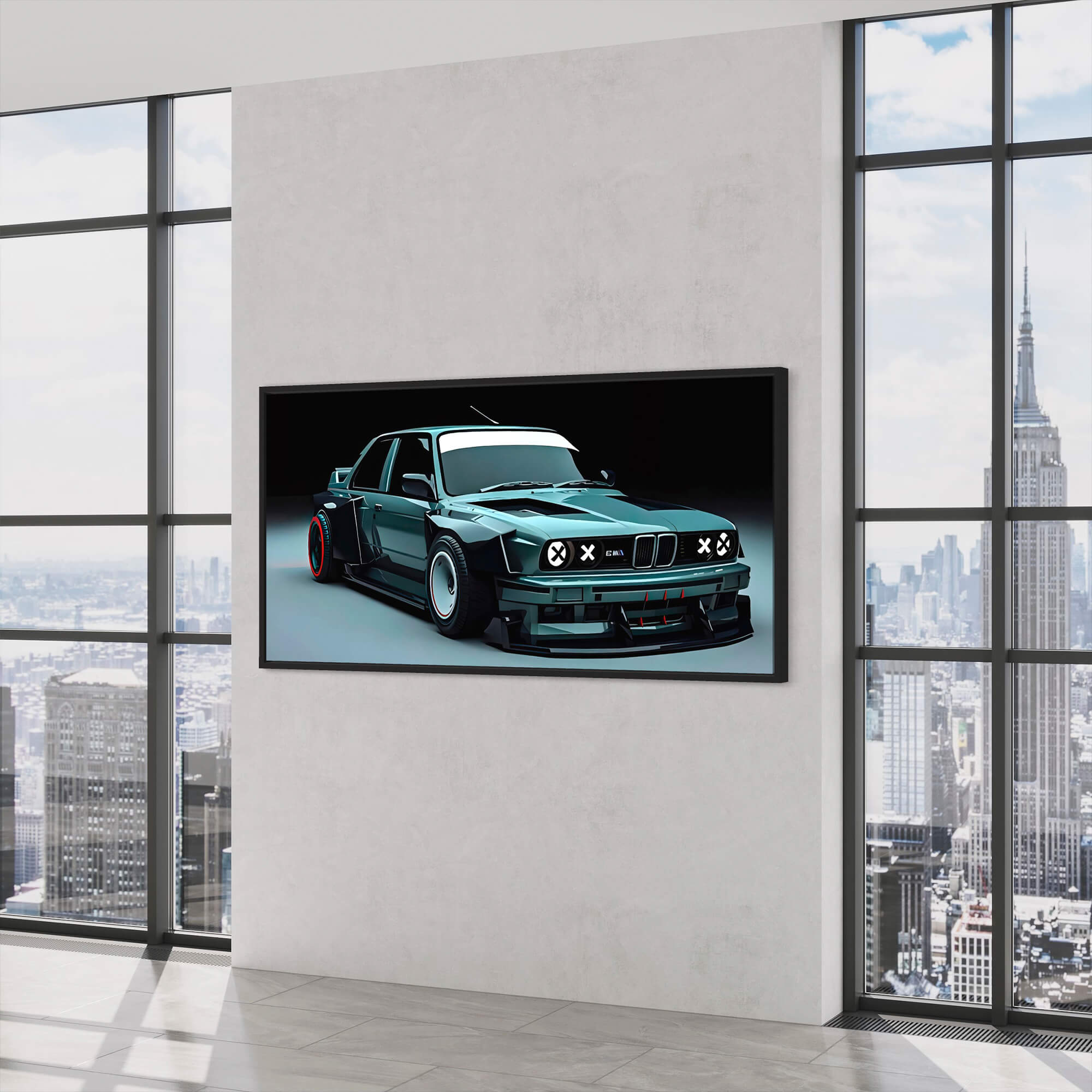 BMW E30 M3 - Night Prowler Canvas Print