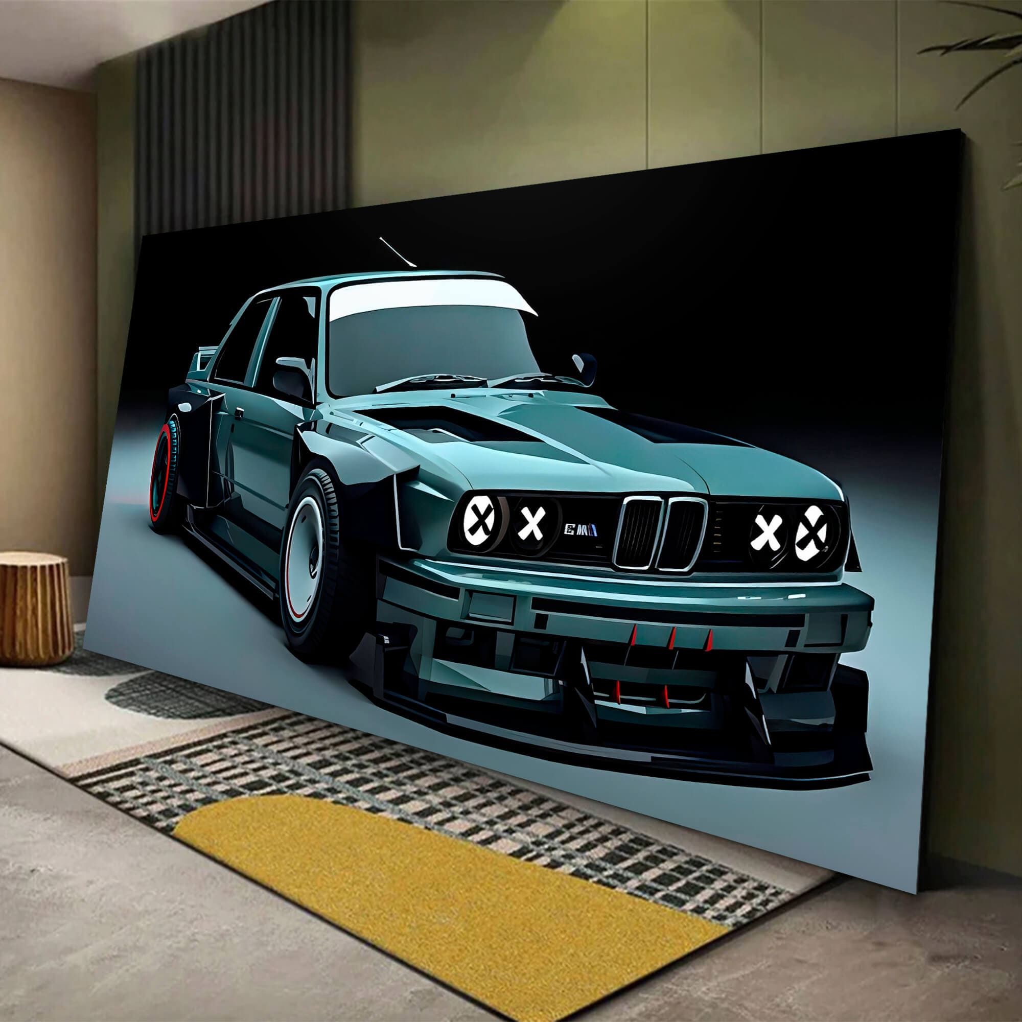 BMW E30 M3 - Night Prowler Canvas Print