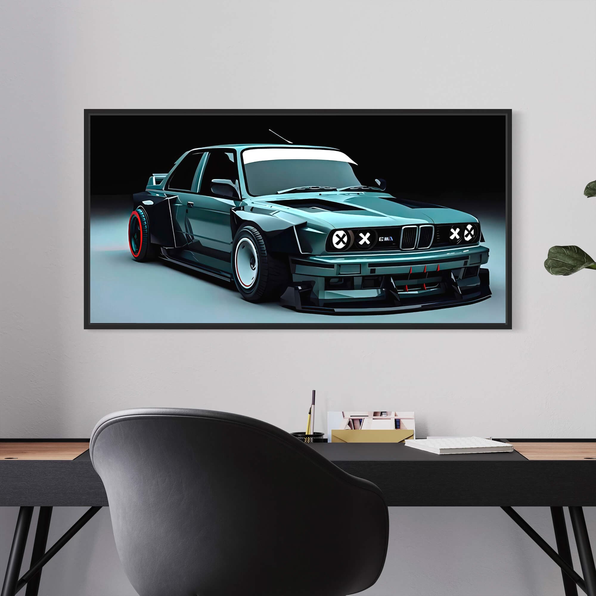 BMW E30 M3 - Night Prowler Canvas Print