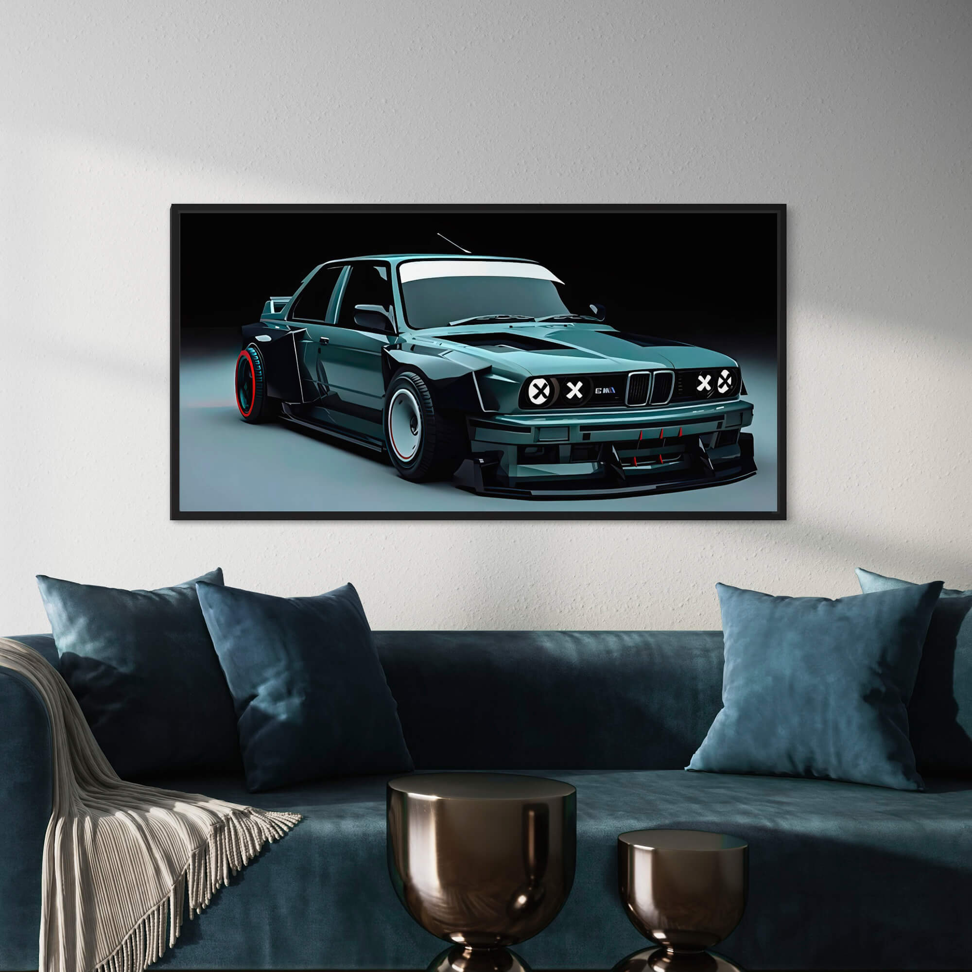 BMW E30 M3 - Night Prowler Canvas Print