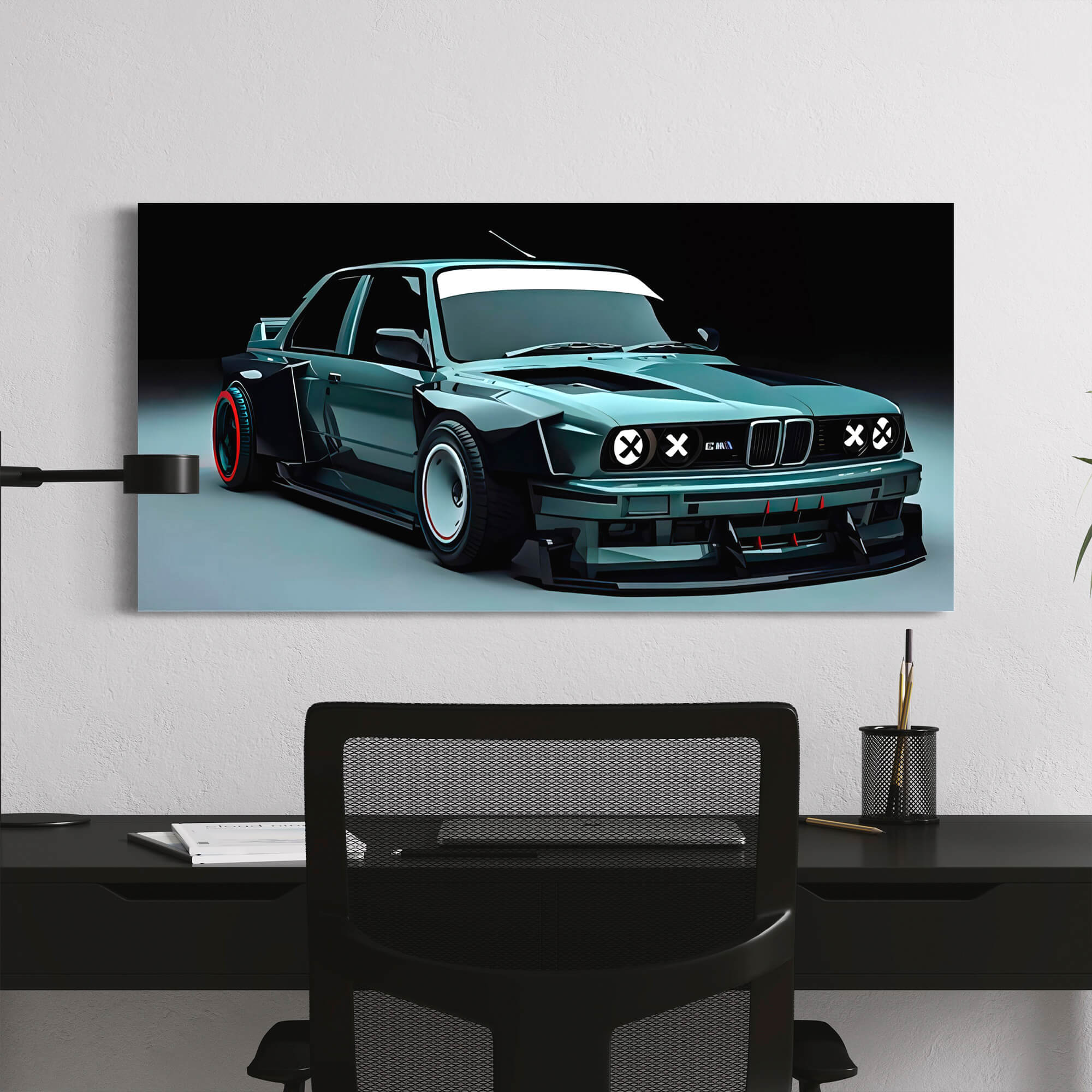 BMW E30 M3 - Night Prowler Canvas Print