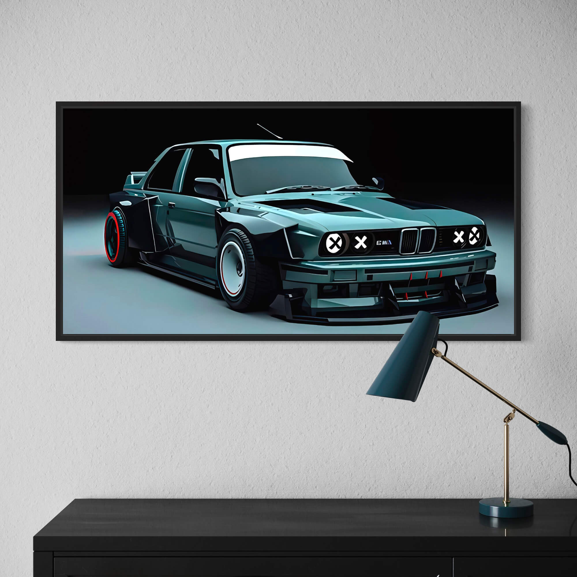 BMW E30 M3 - Night Prowler Canvas Print