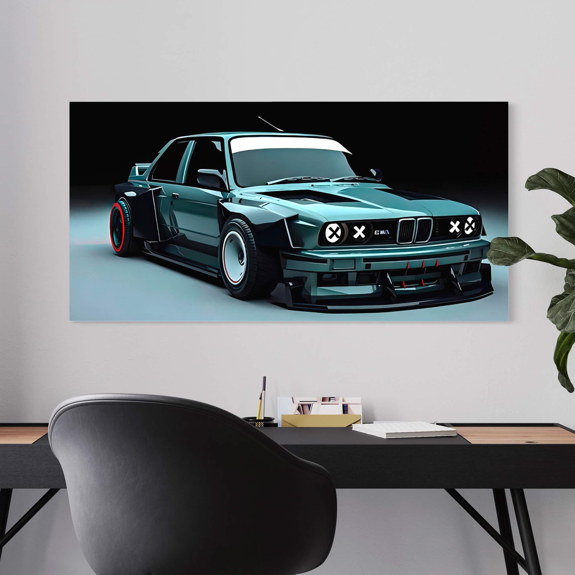 BMW E30 M3 - Night Prowler Canvas Print