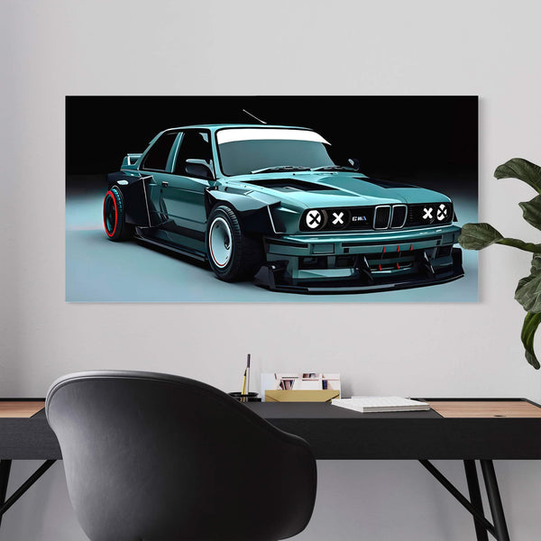 BMW E30 M3 - Night Prowler Canvas Print
