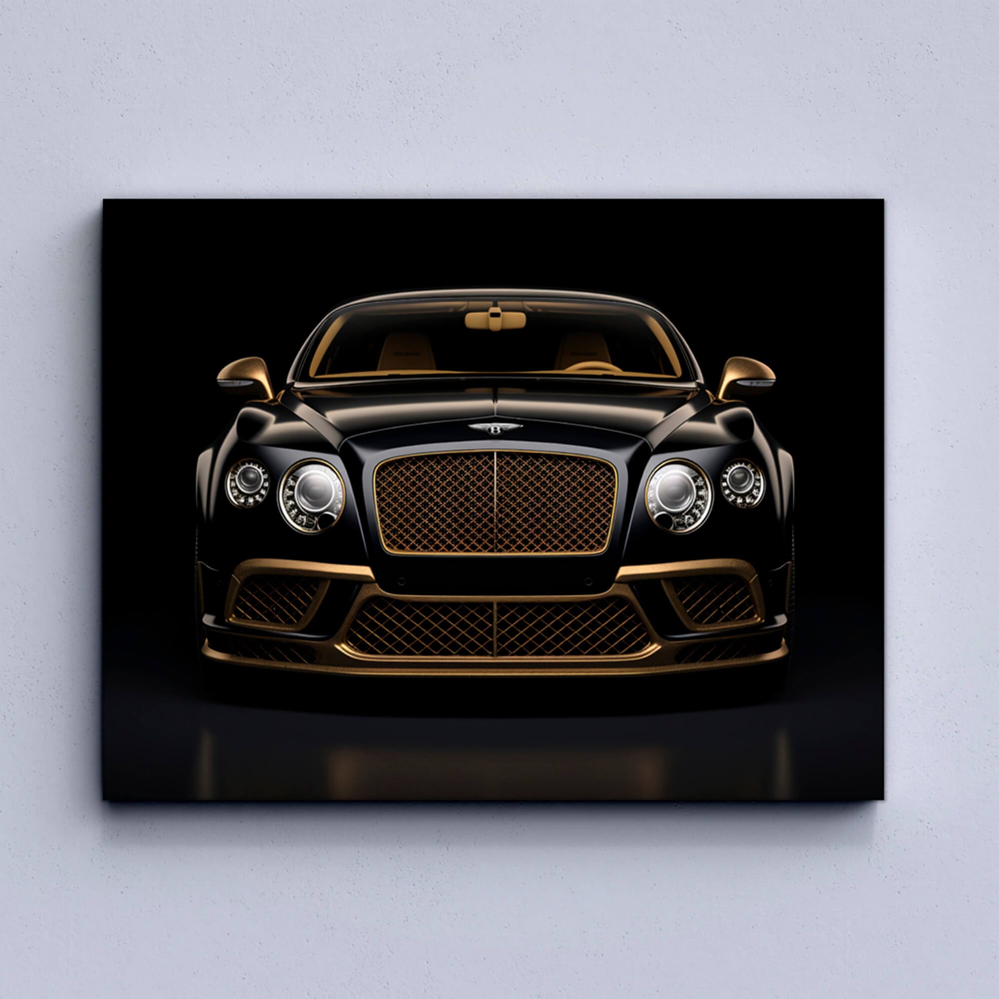 Bentley Continental Wandkunst 