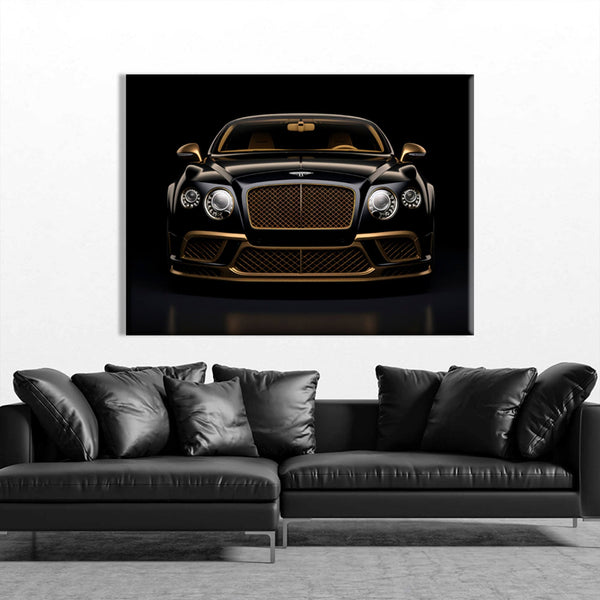 Bentley Continental Wandkunst 