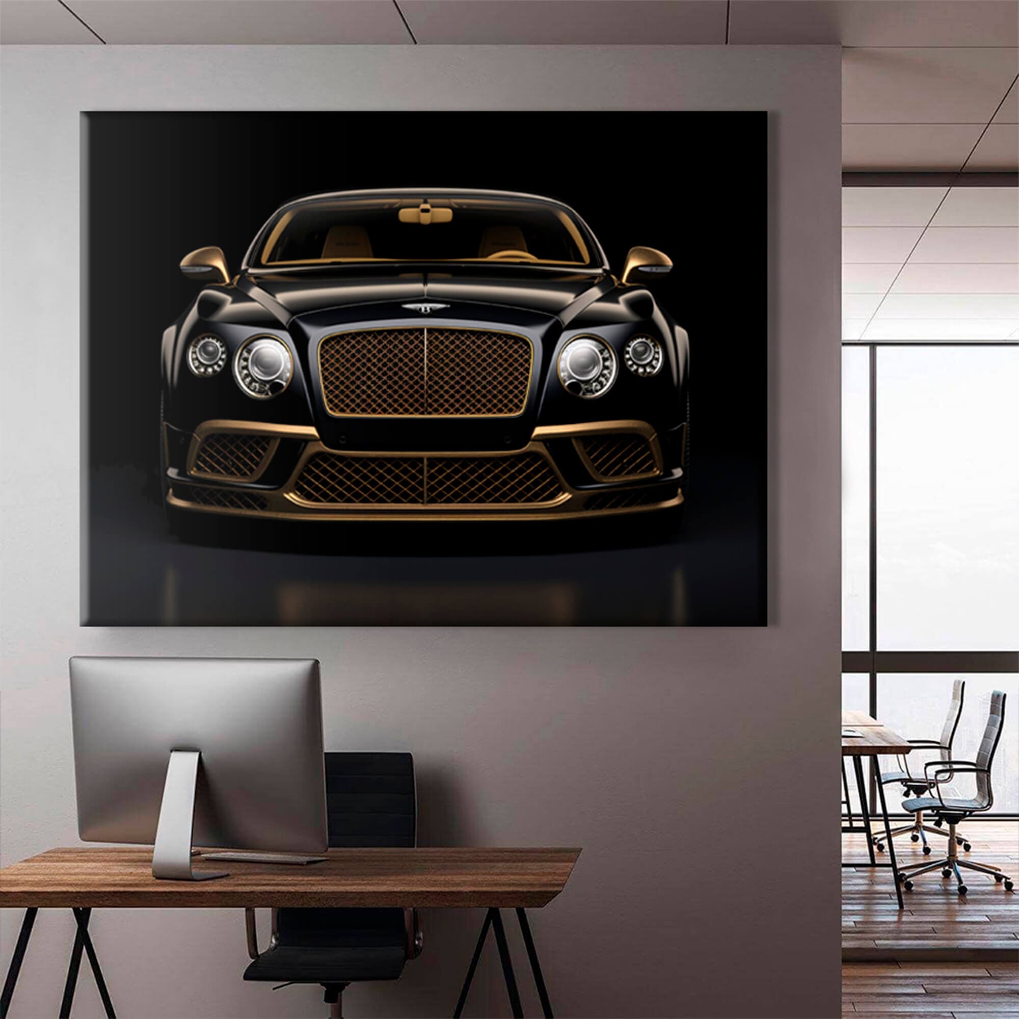 Art mural continental Bentley 