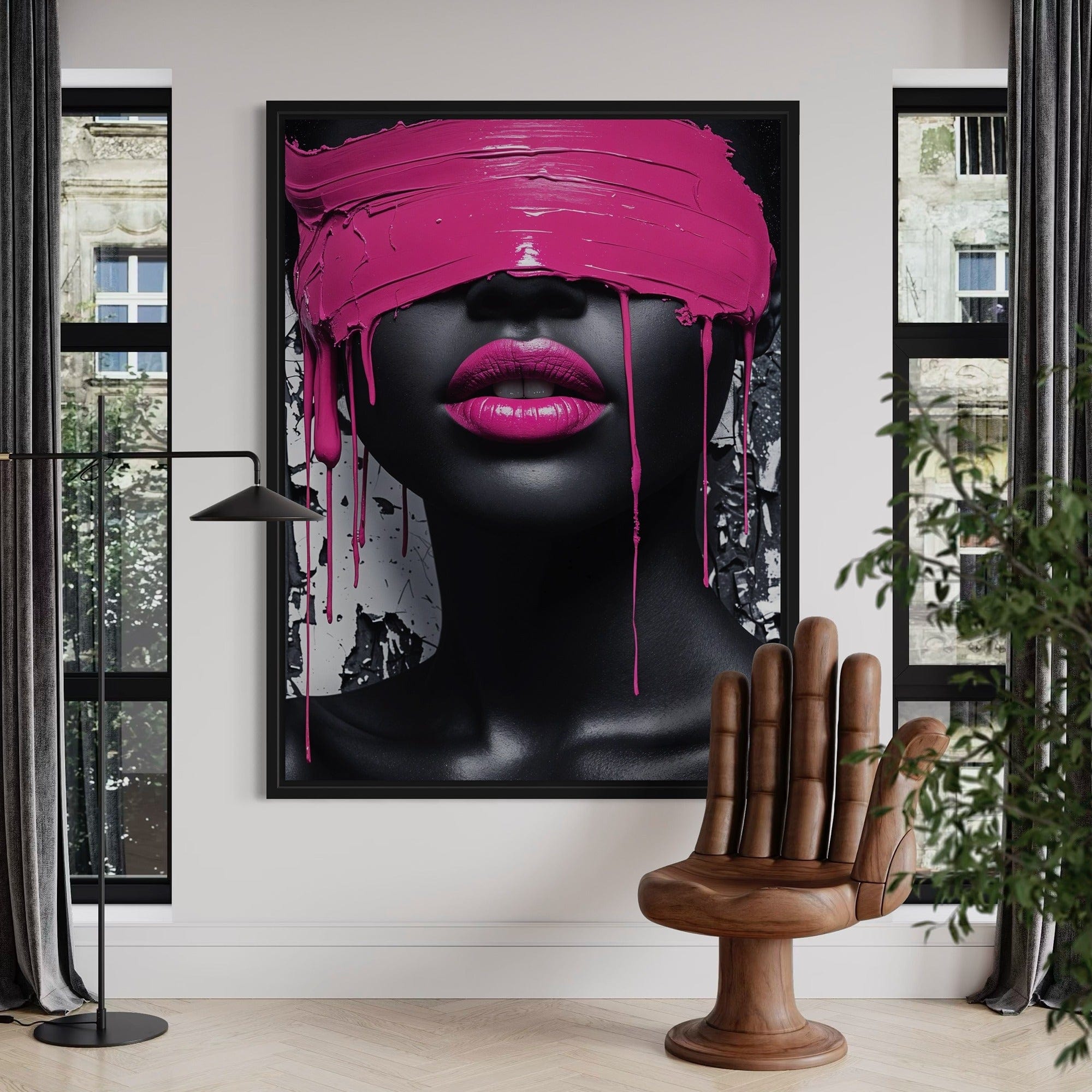 Blind Kiss Canvas