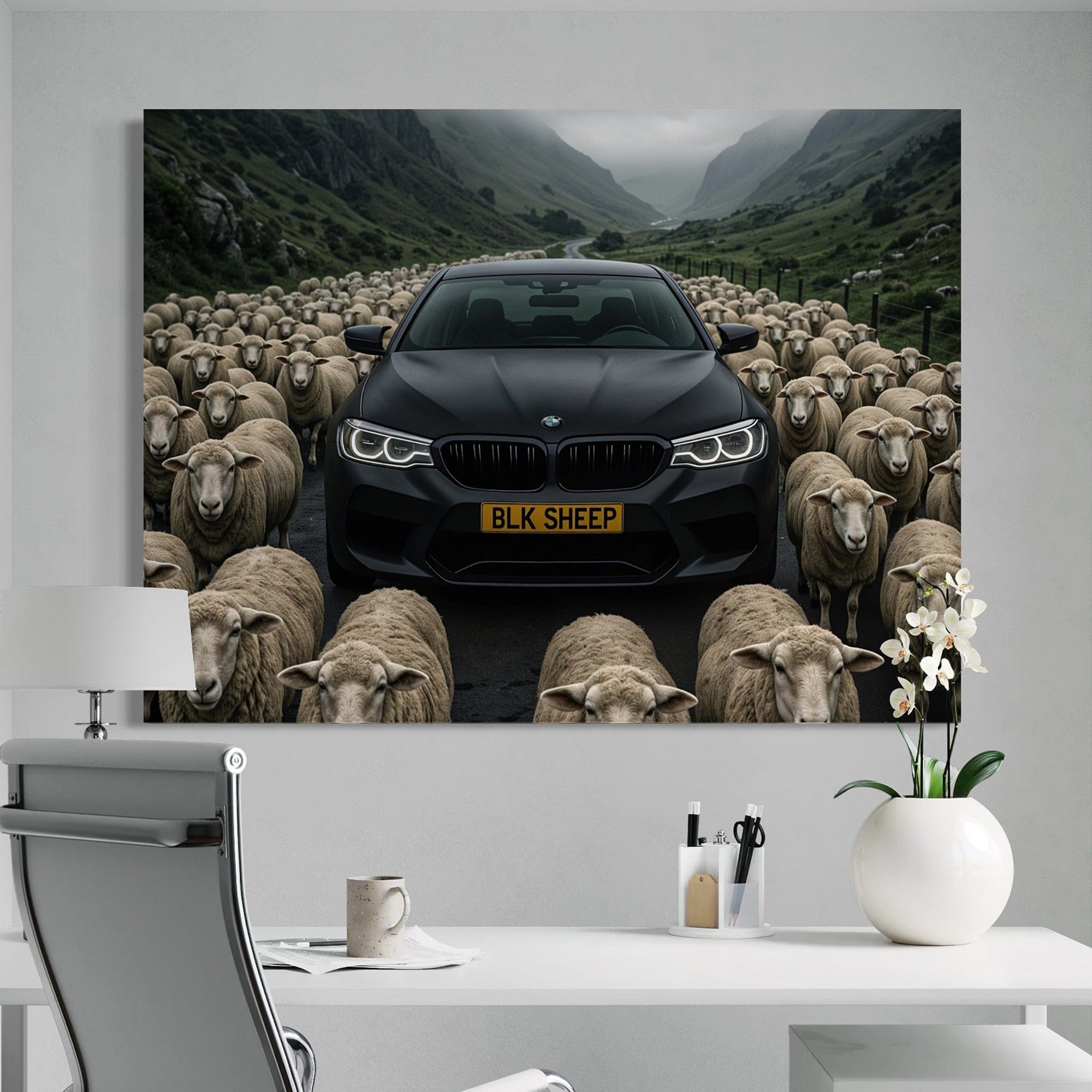 BMW - Born to Stand Out Canvas