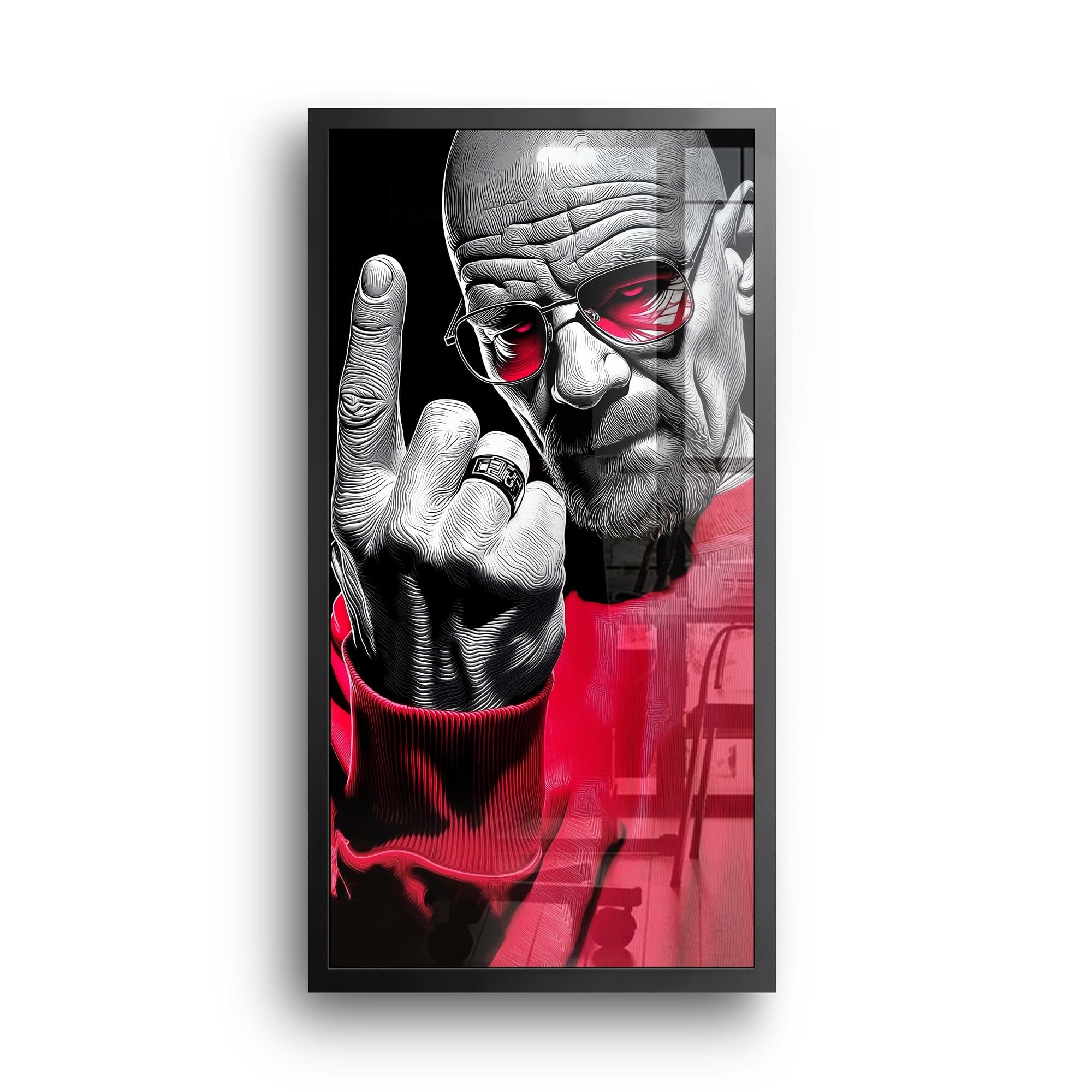 Breaking Bad – I’m the One Who Knocks Canvas Wall Art