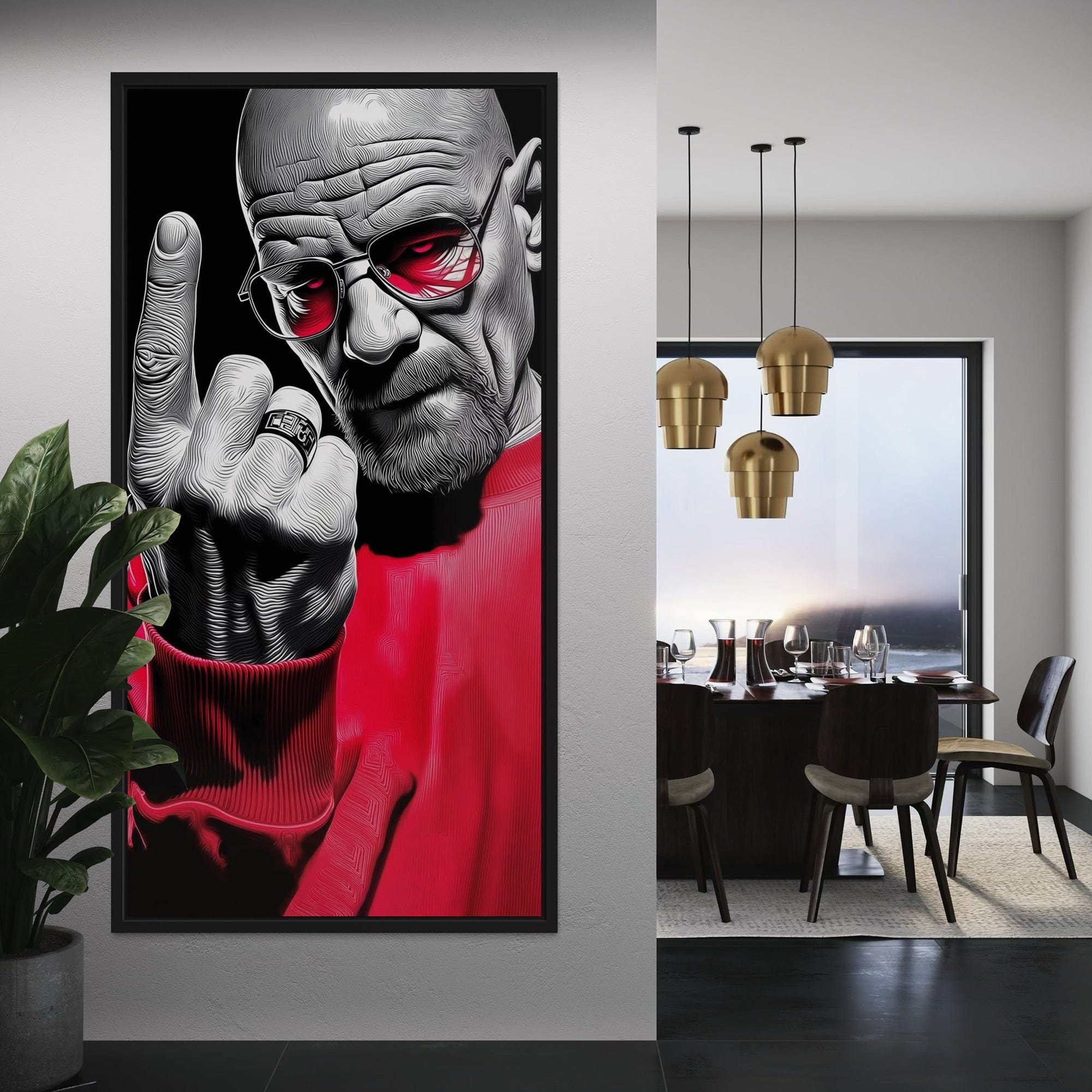 Breaking Bad – I’m the One Who Knocks Canvas Wall Art