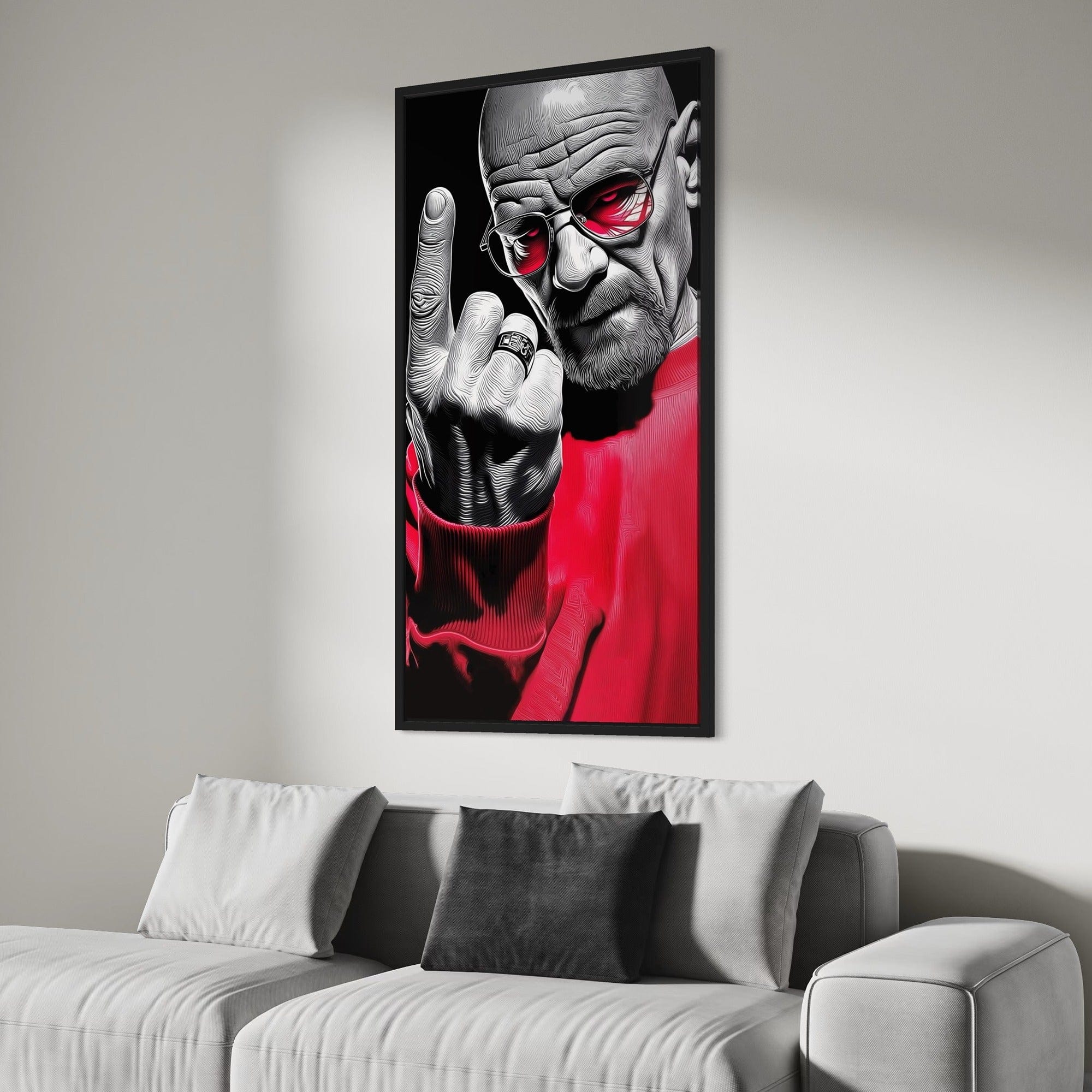 Breaking Bad – I’m the One Who Knocks Canvas Wall Art
