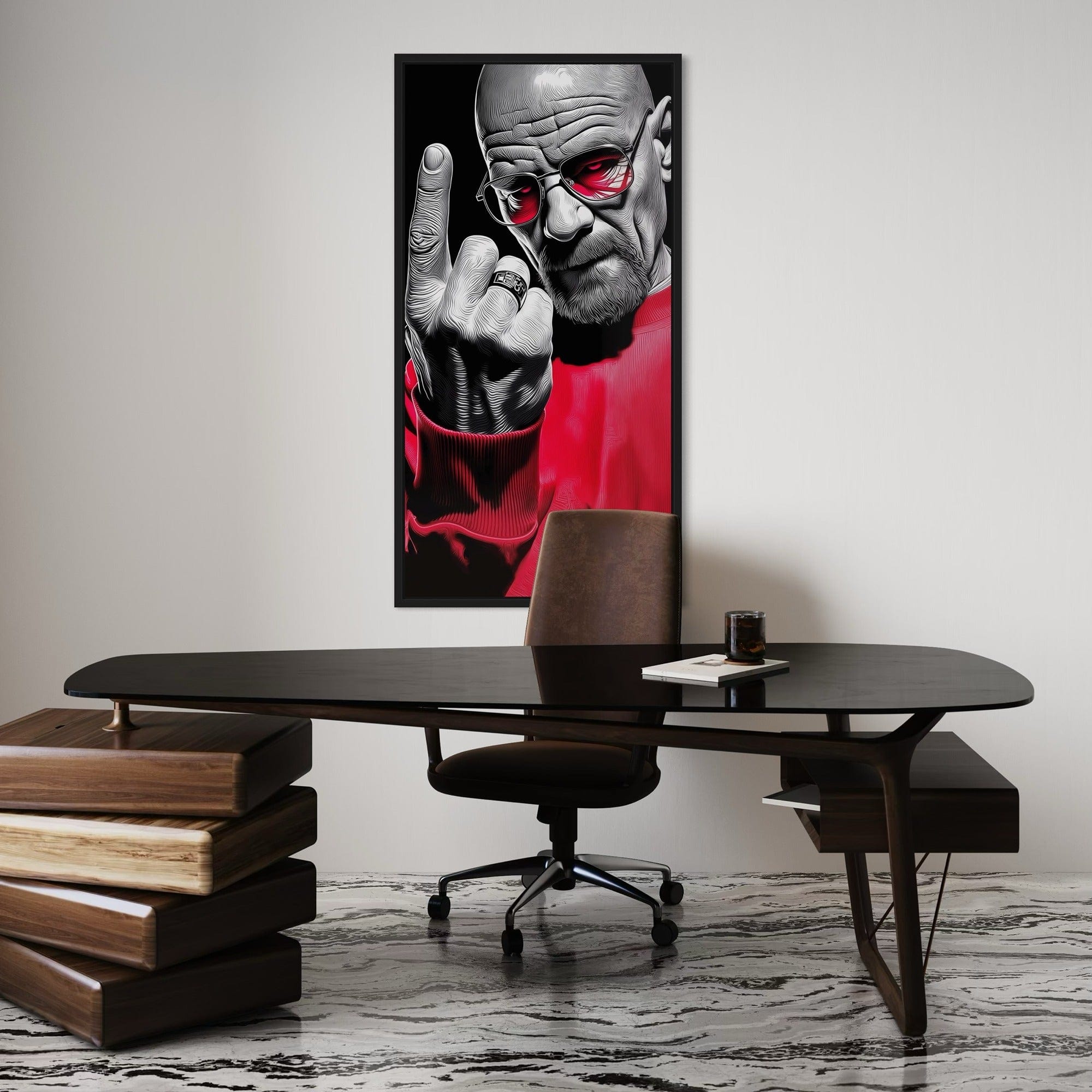 Breaking Bad – I’m the One Who Knocks Canvas Wall Art