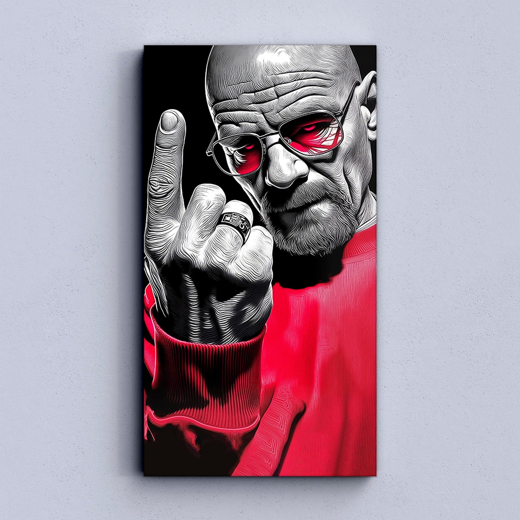 Breaking Bad – I’m the One Who Knocks Canvas Wall Art