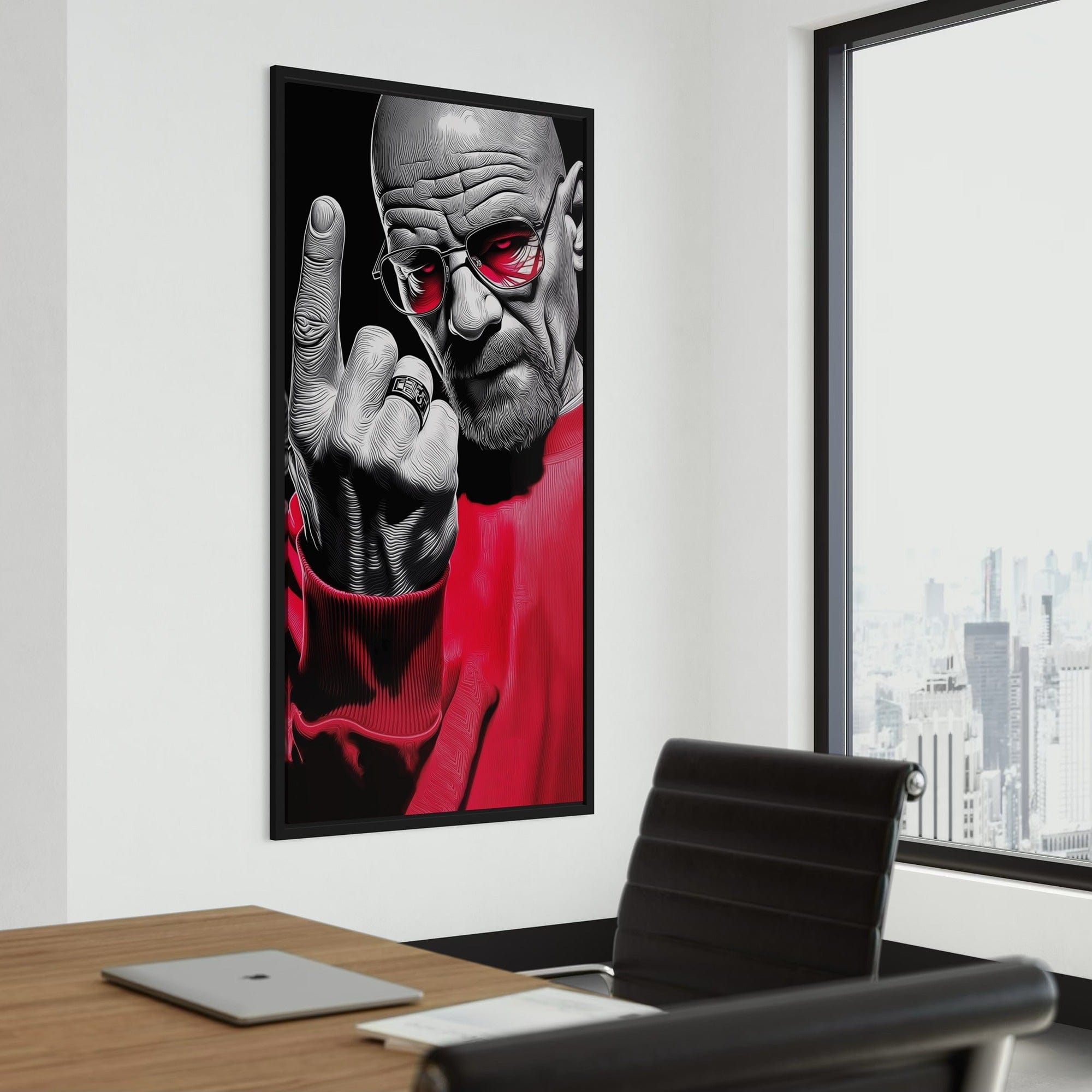 Breaking Bad – I’m the One Who Knocks Canvas Wall Art
