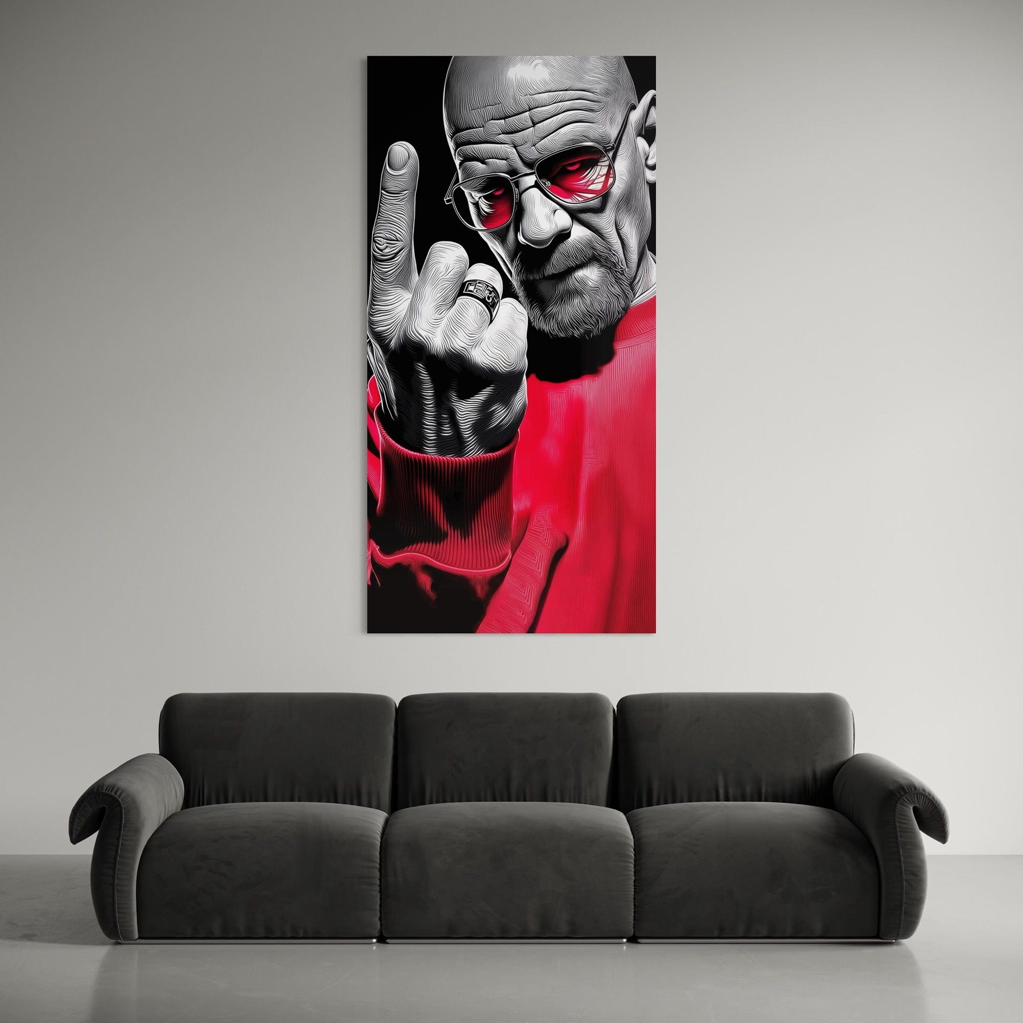 Breaking Bad – I’m the One Who Knocks Canvas Wall Art