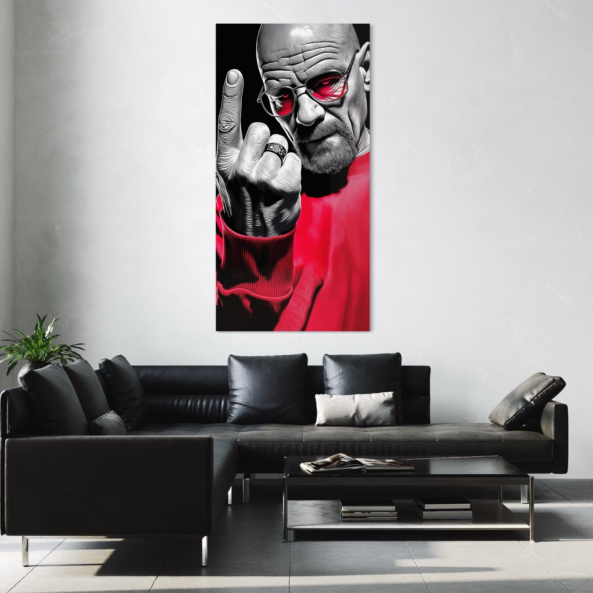 Breaking Bad – I’m the One Who Knocks Canvas Wall Art
