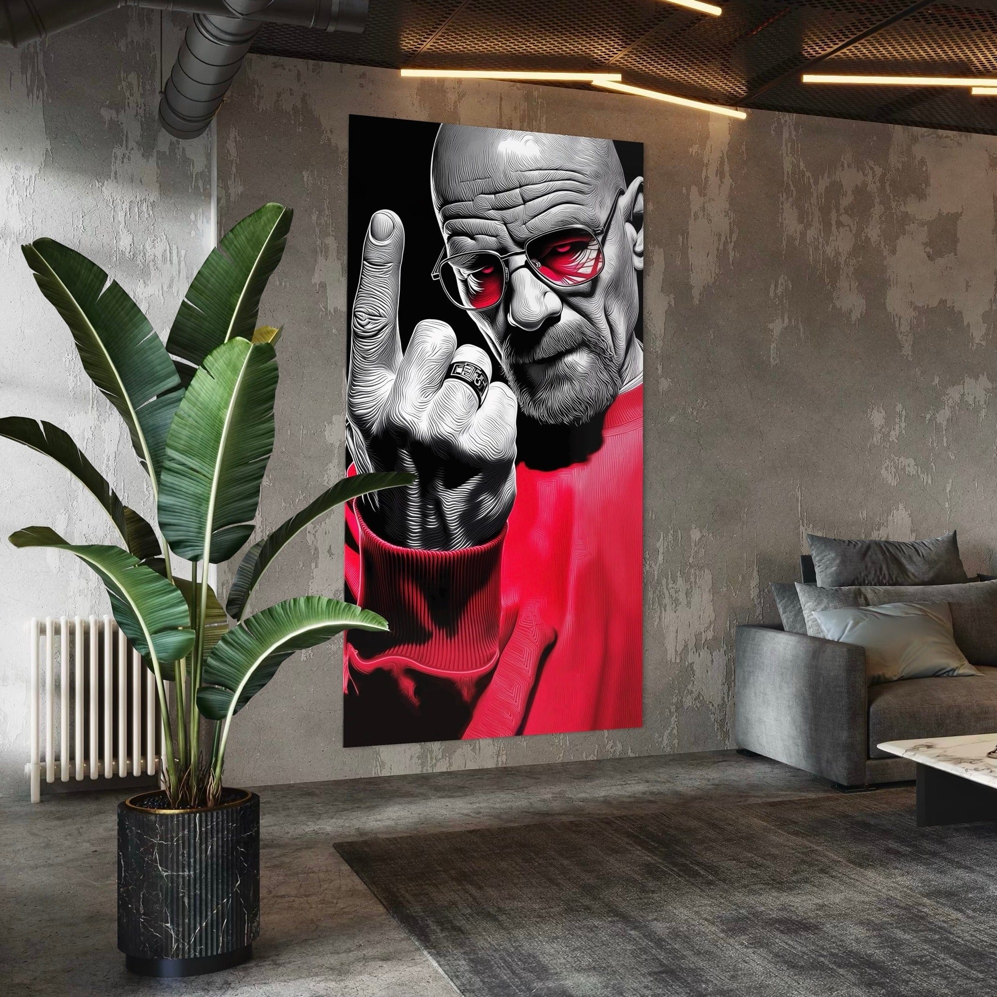 Breaking Bad – I’m the One Who Knocks Canvas Wall Art