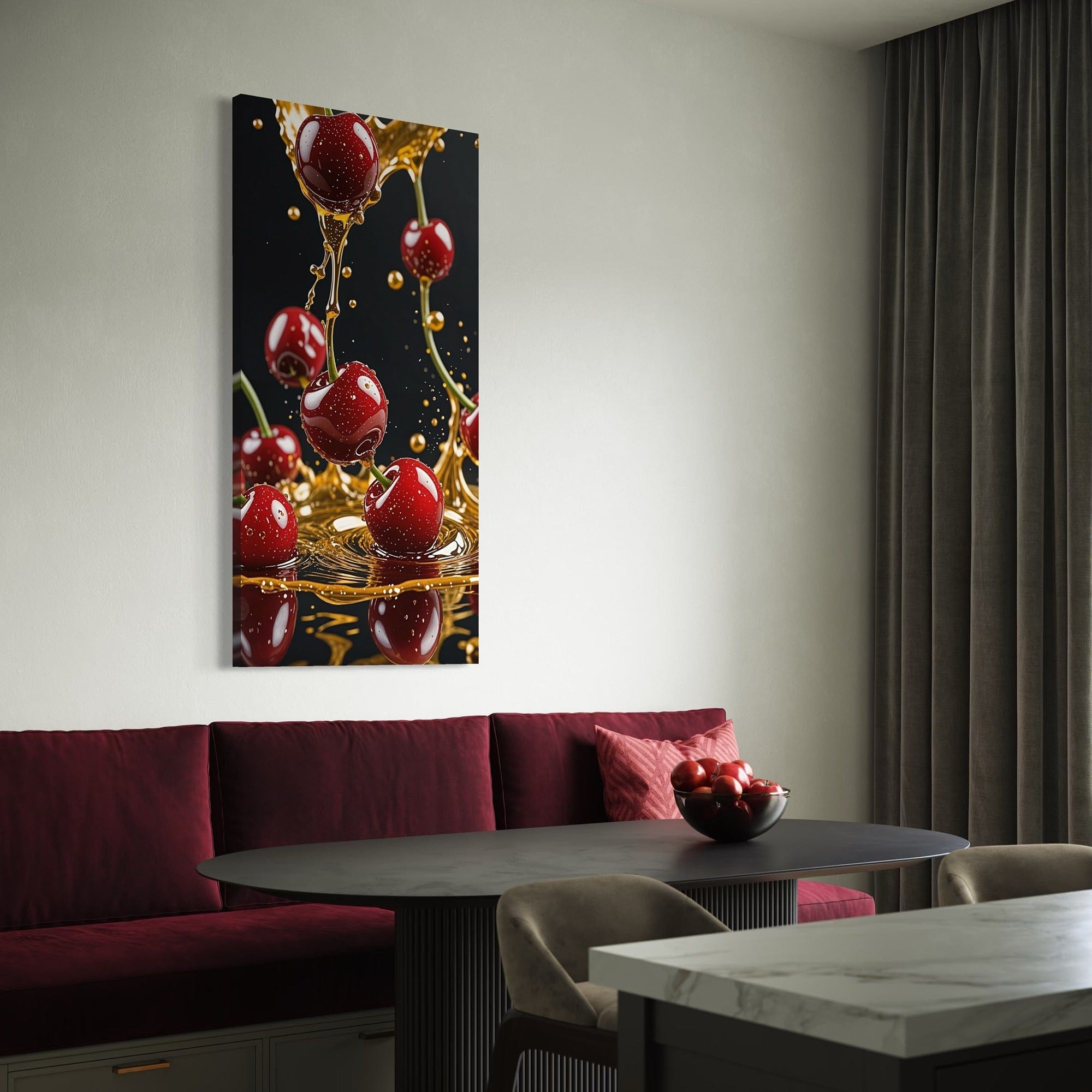 Canvas4Walls brand premium cherry honey canvas print