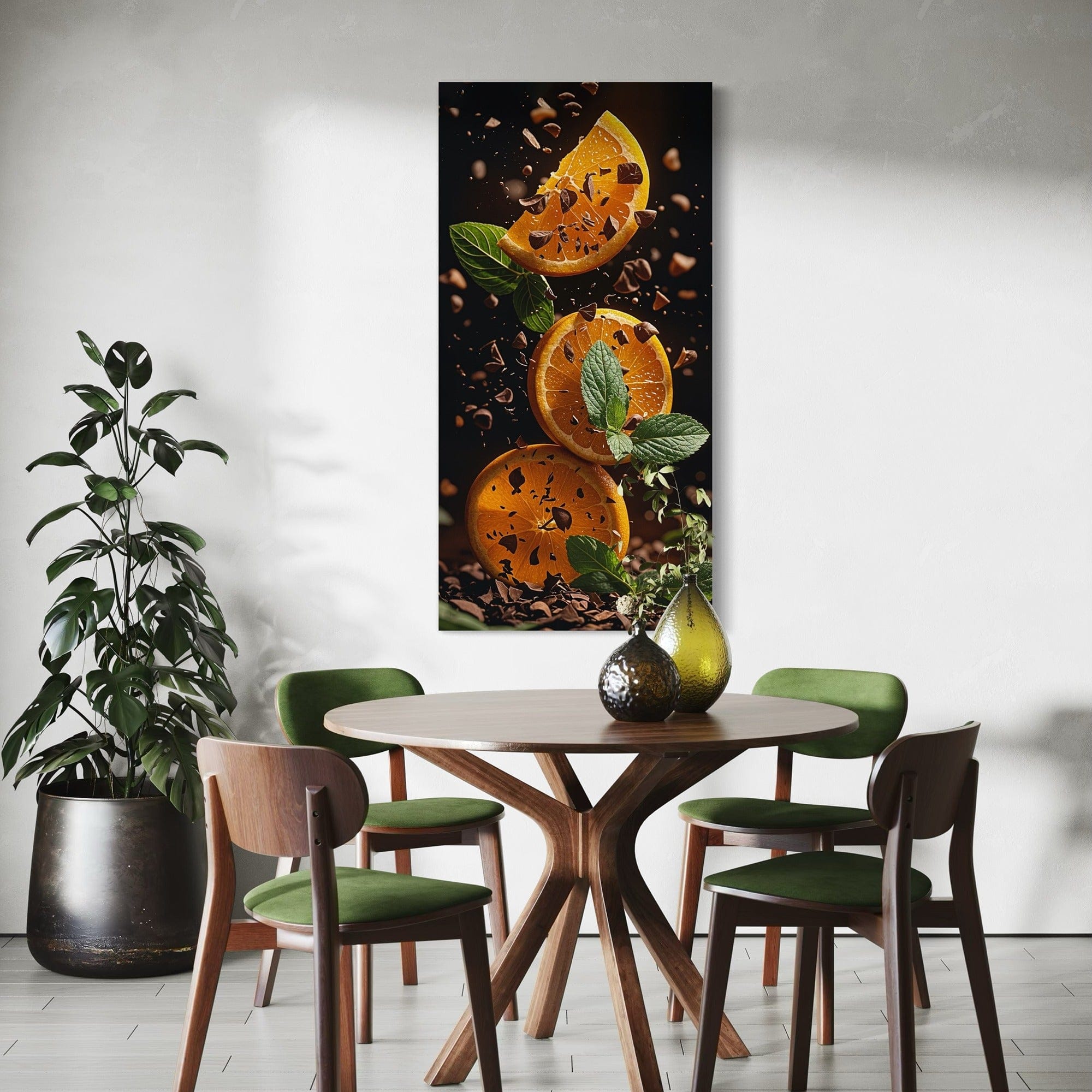 orange slice artwork