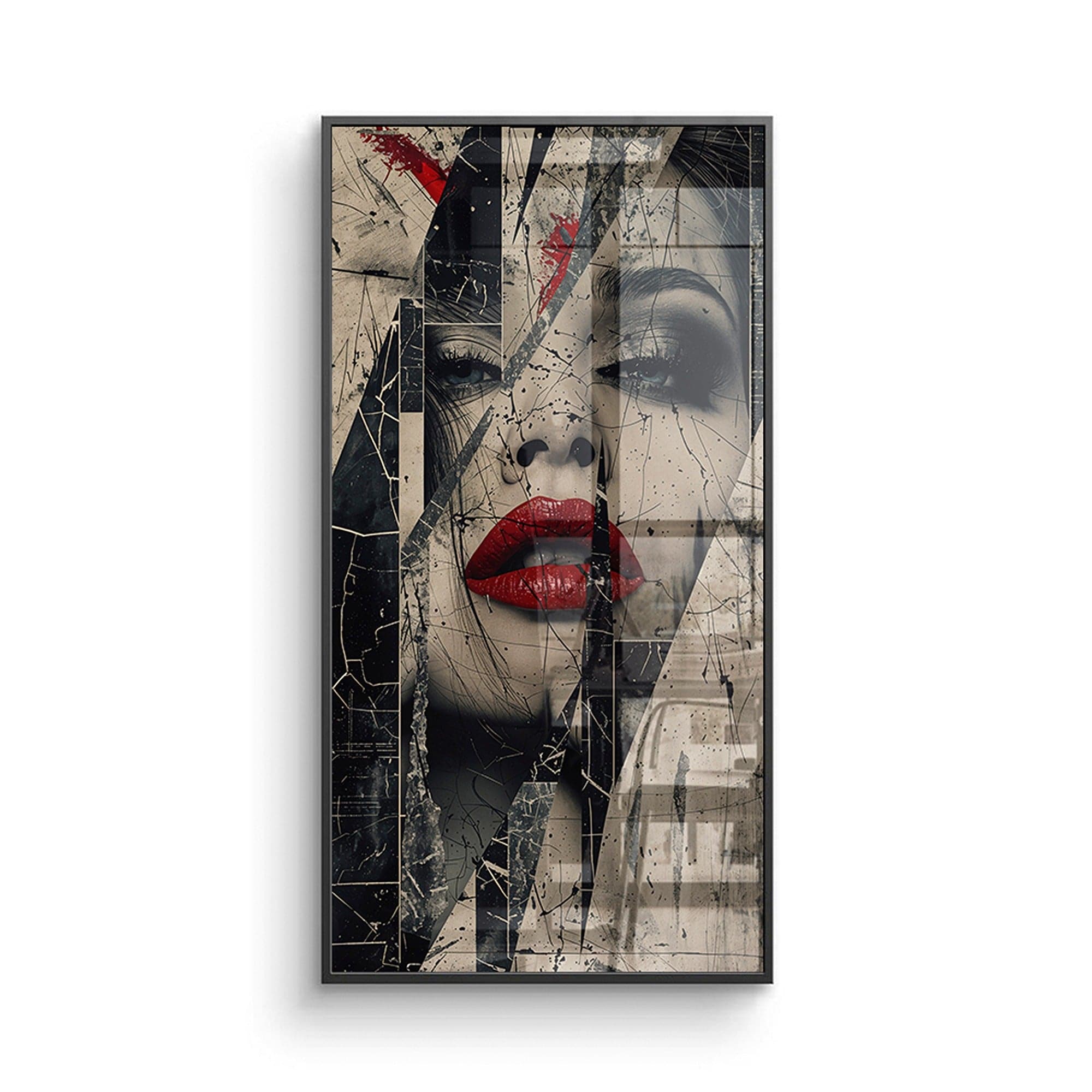 Cracked Elegance Canvas