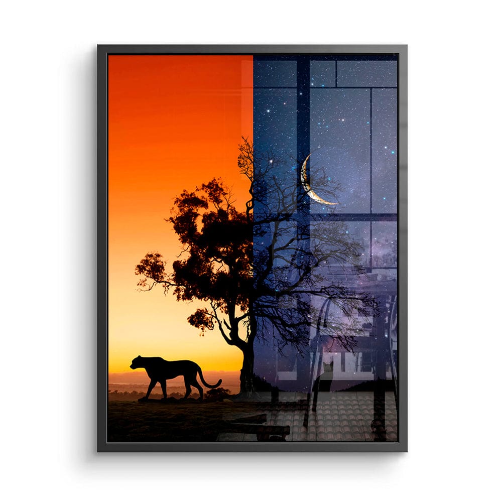 Day&Night Canvas Print