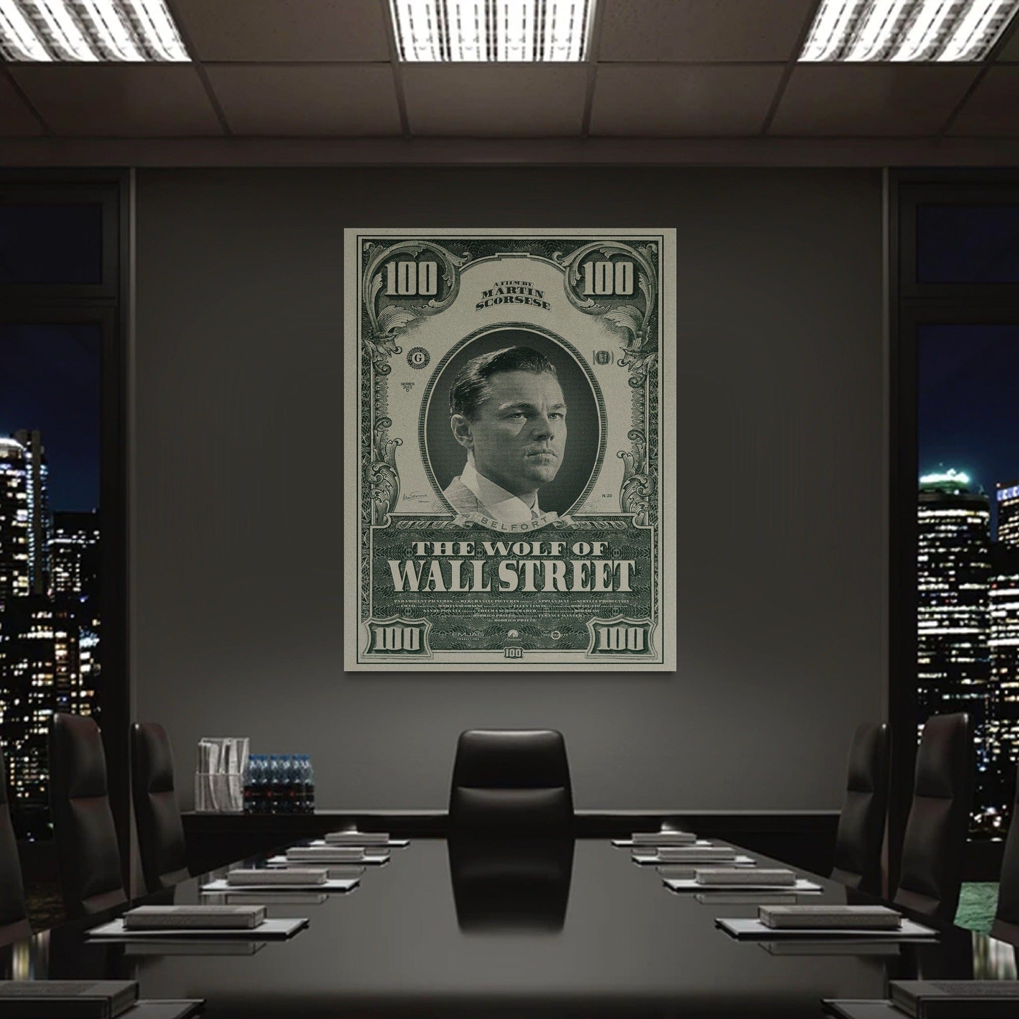 Deal Maker – Wolf of Wall Street Canvas Wall Art