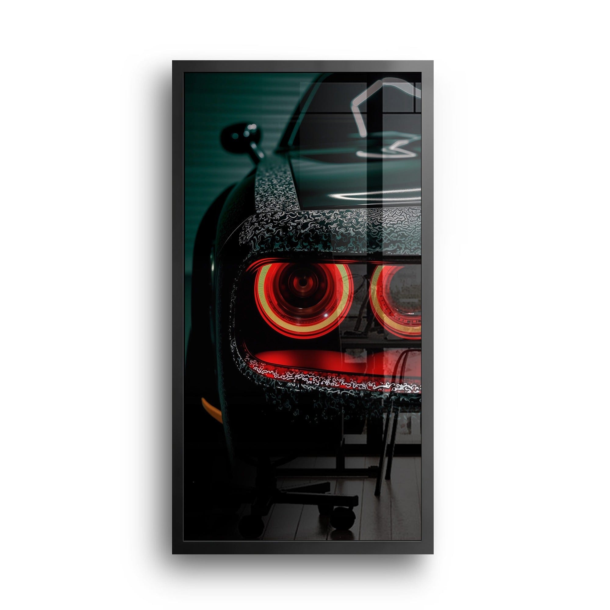 Dodge Challenger – Hellcat Vision Canvas