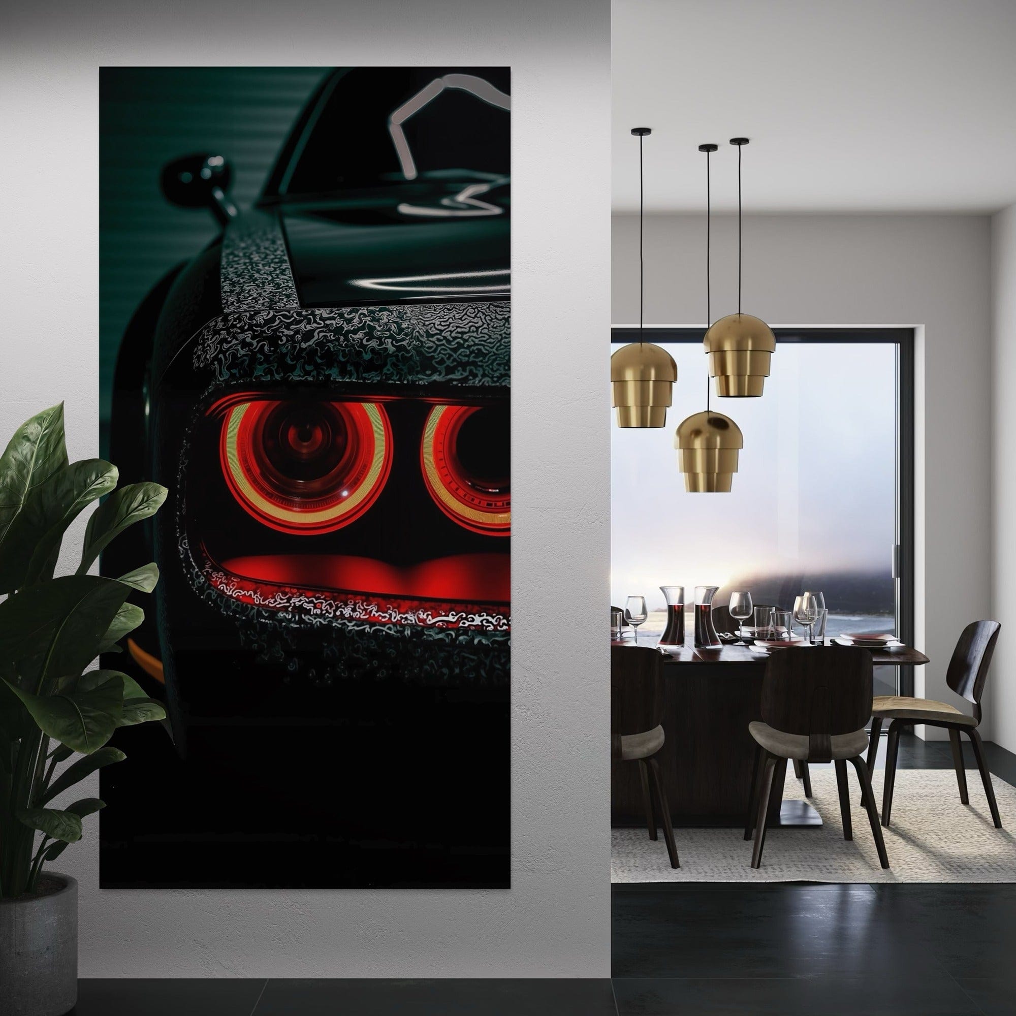 Dodge Challenger – Hellcat Vision Canvas