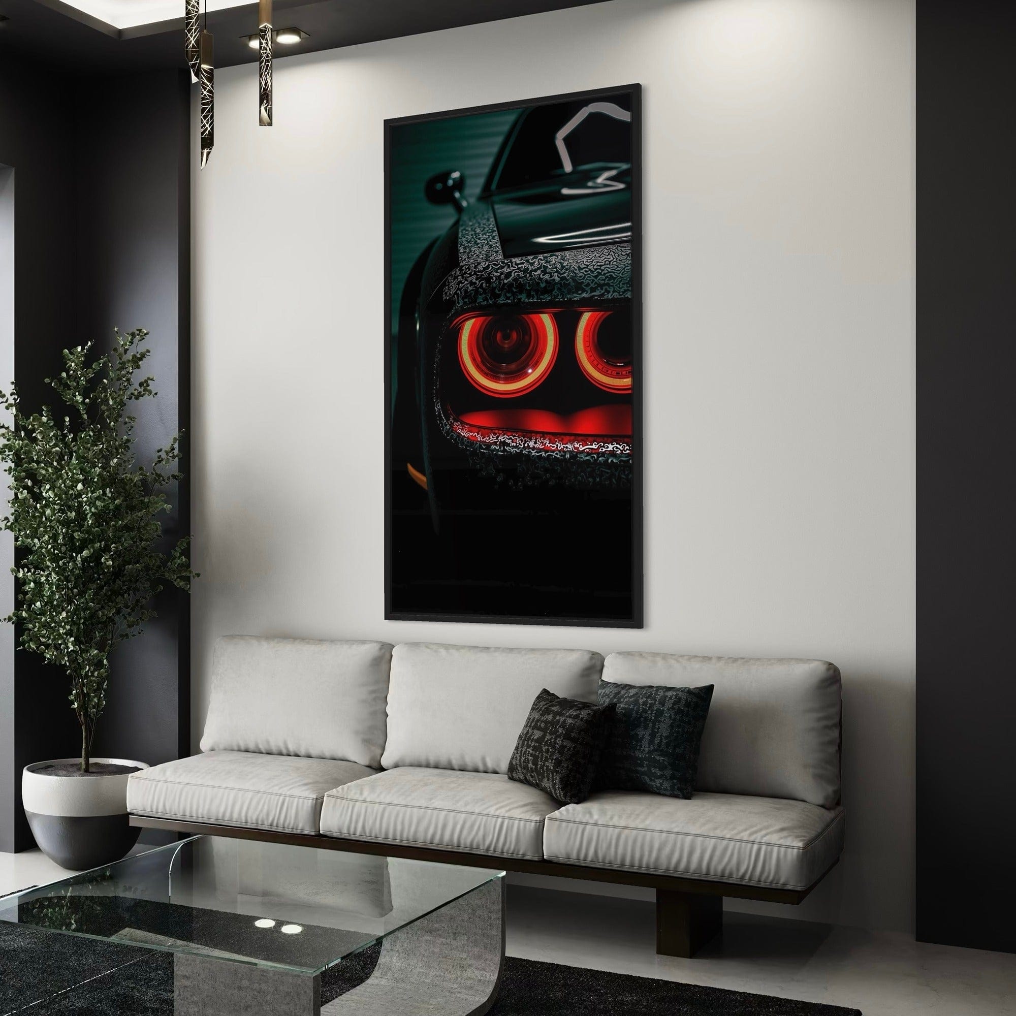 Dodge Challenger – Hellcat Vision Canvas