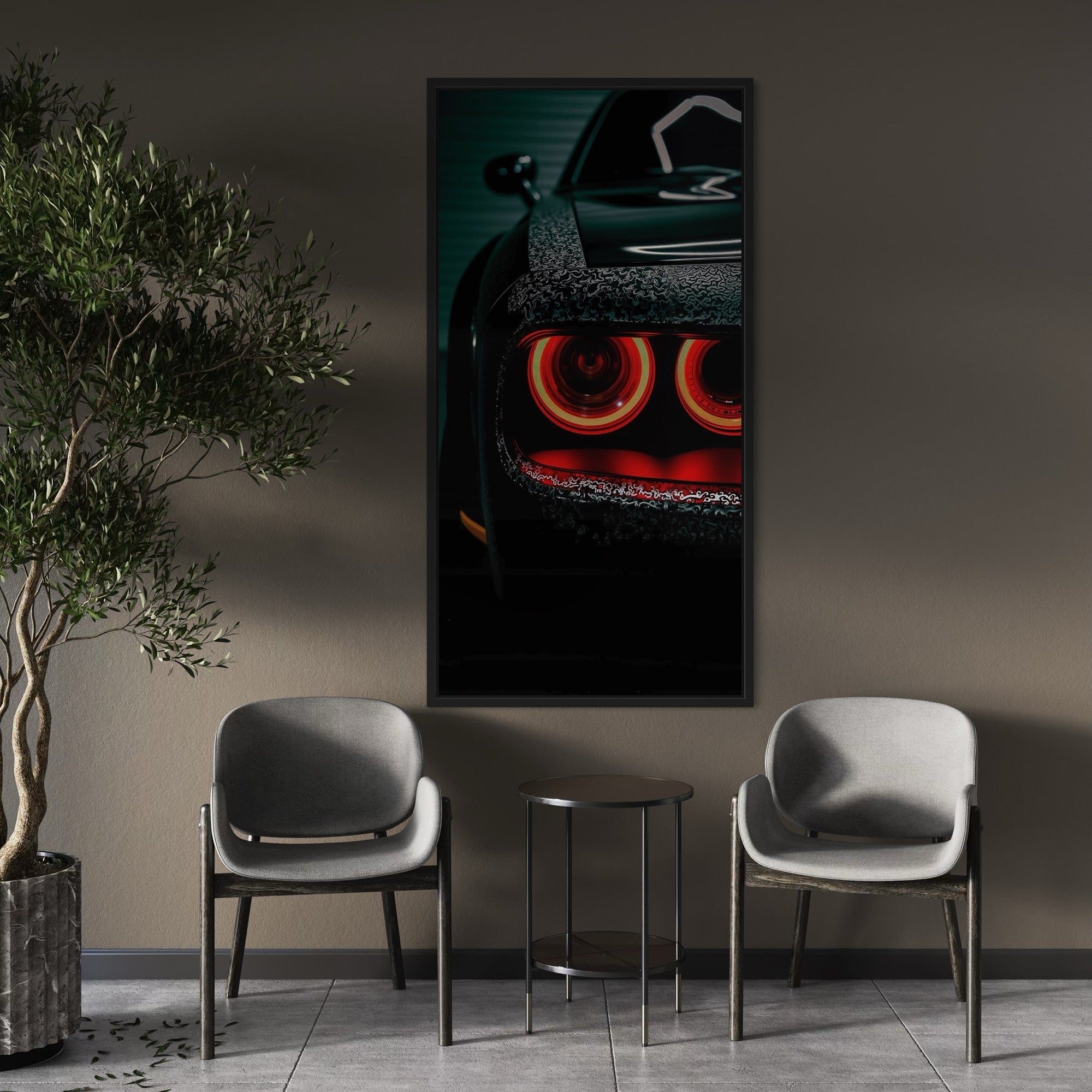 Dodge Challenger – Hellcat Vision Canvas
