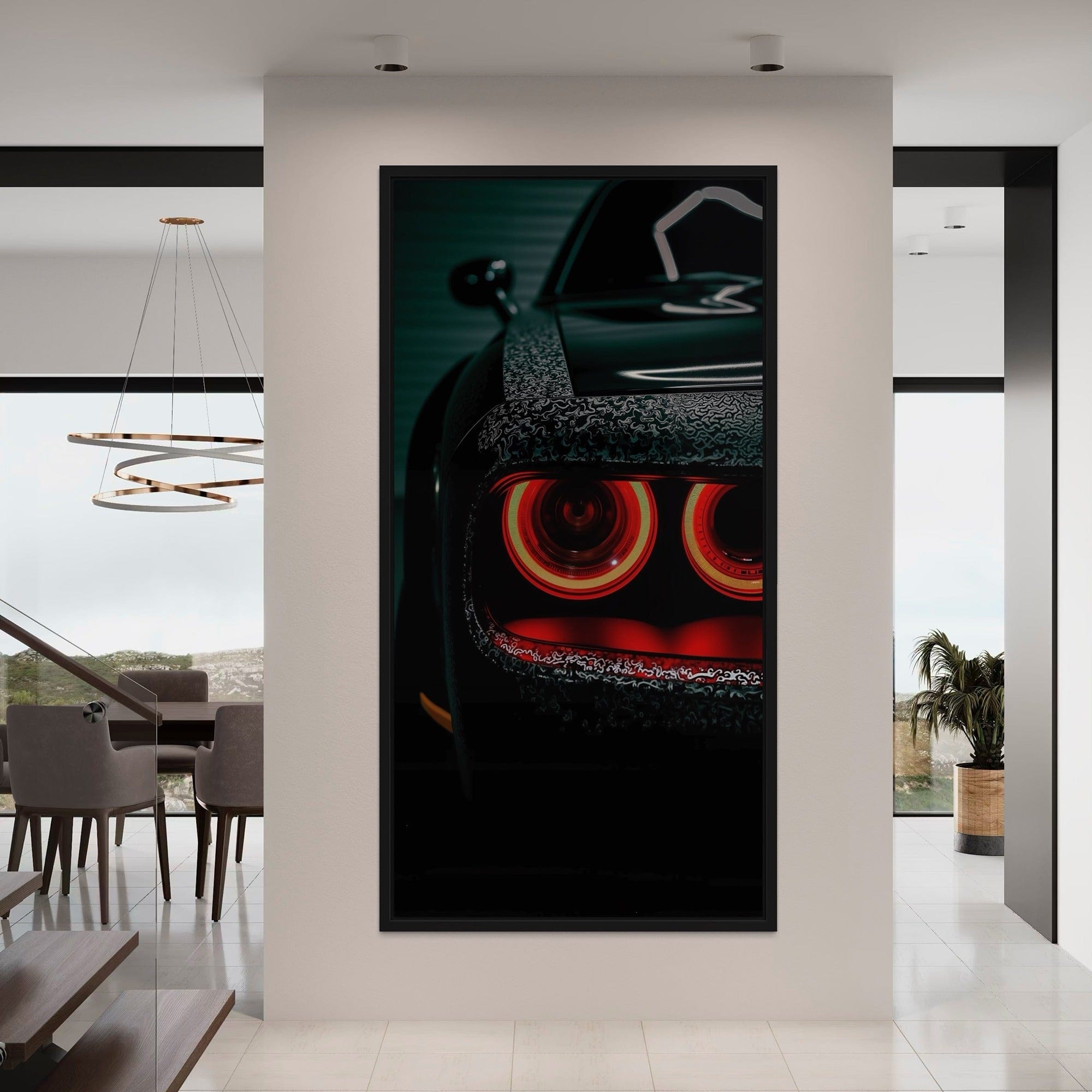 Dodge Challenger – Hellcat Vision Canvas